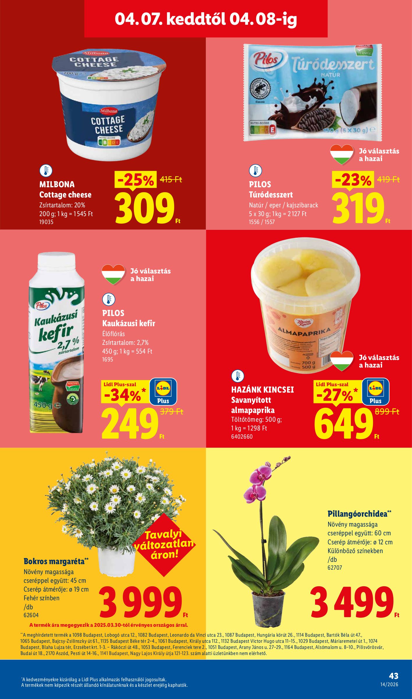 lidl - Lidl akciós újság, érvényes 2026.04.01. - 2026.04.08. - page: 43