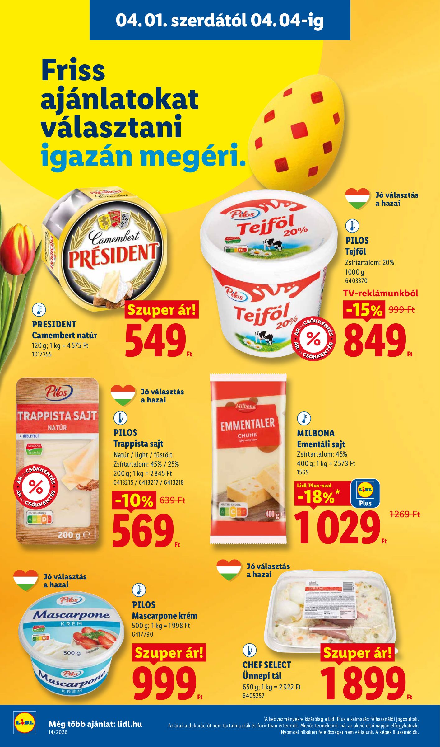 lidl - Lidl akciós újság, érvényes 2026.04.01. - 2026.04.08. - page: 8