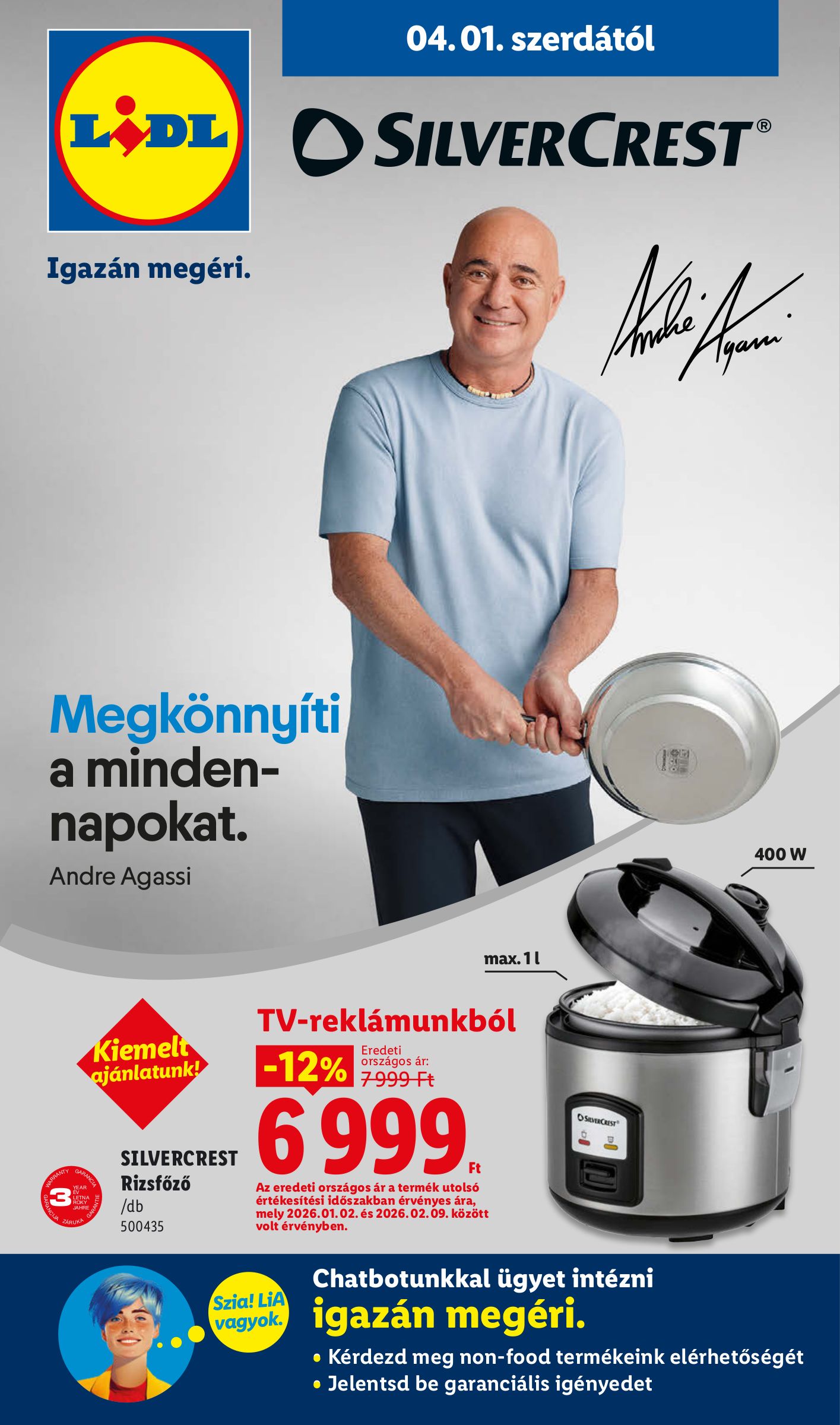 lidl - Lidl - Nonfood akciós újság, érvényes 2026.04.01. - 2026.04.08.