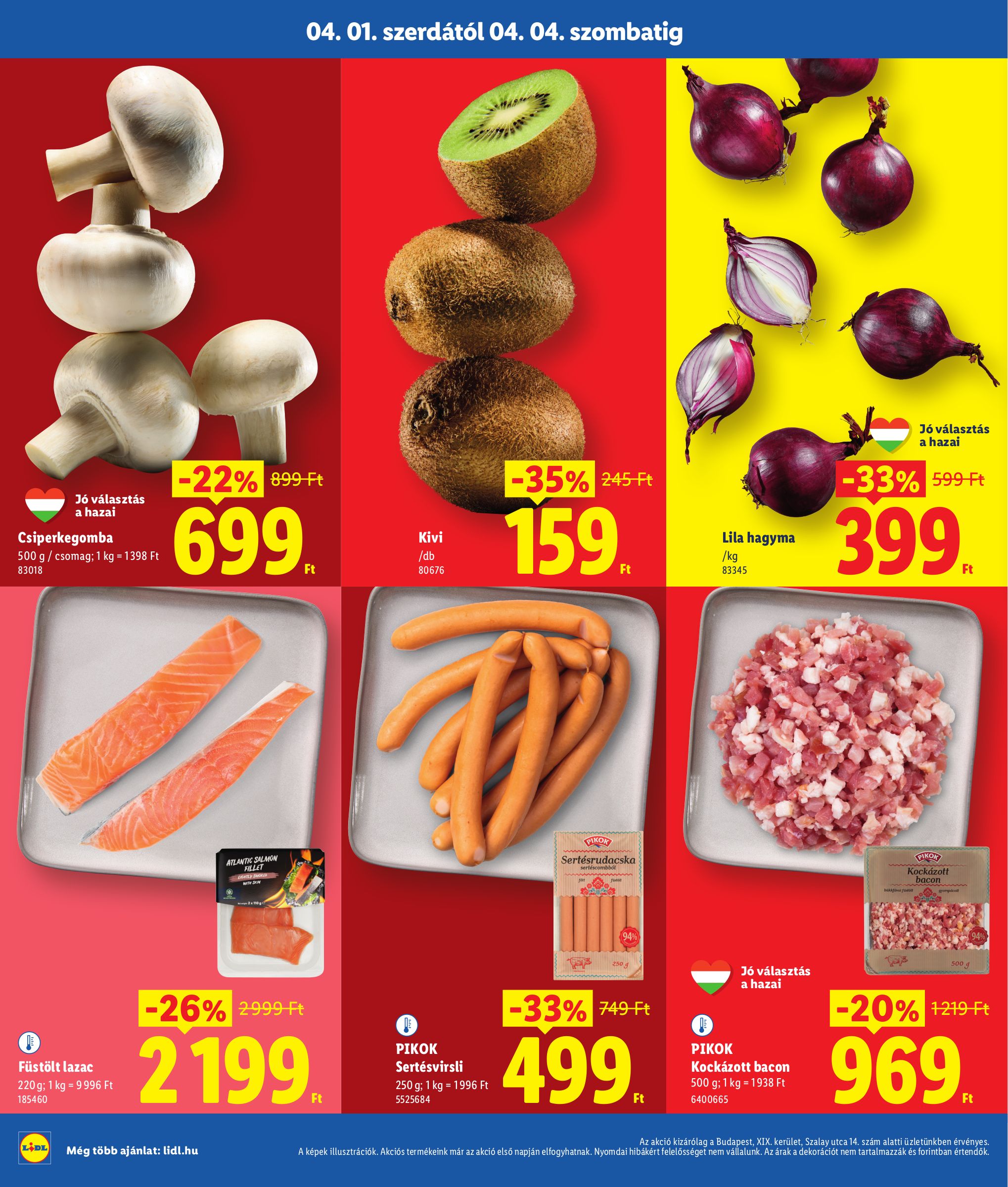 lidl - Lidl - Budapest akciós újság, érvényes 2026.04.01. - 2026.04.04. - page: 2