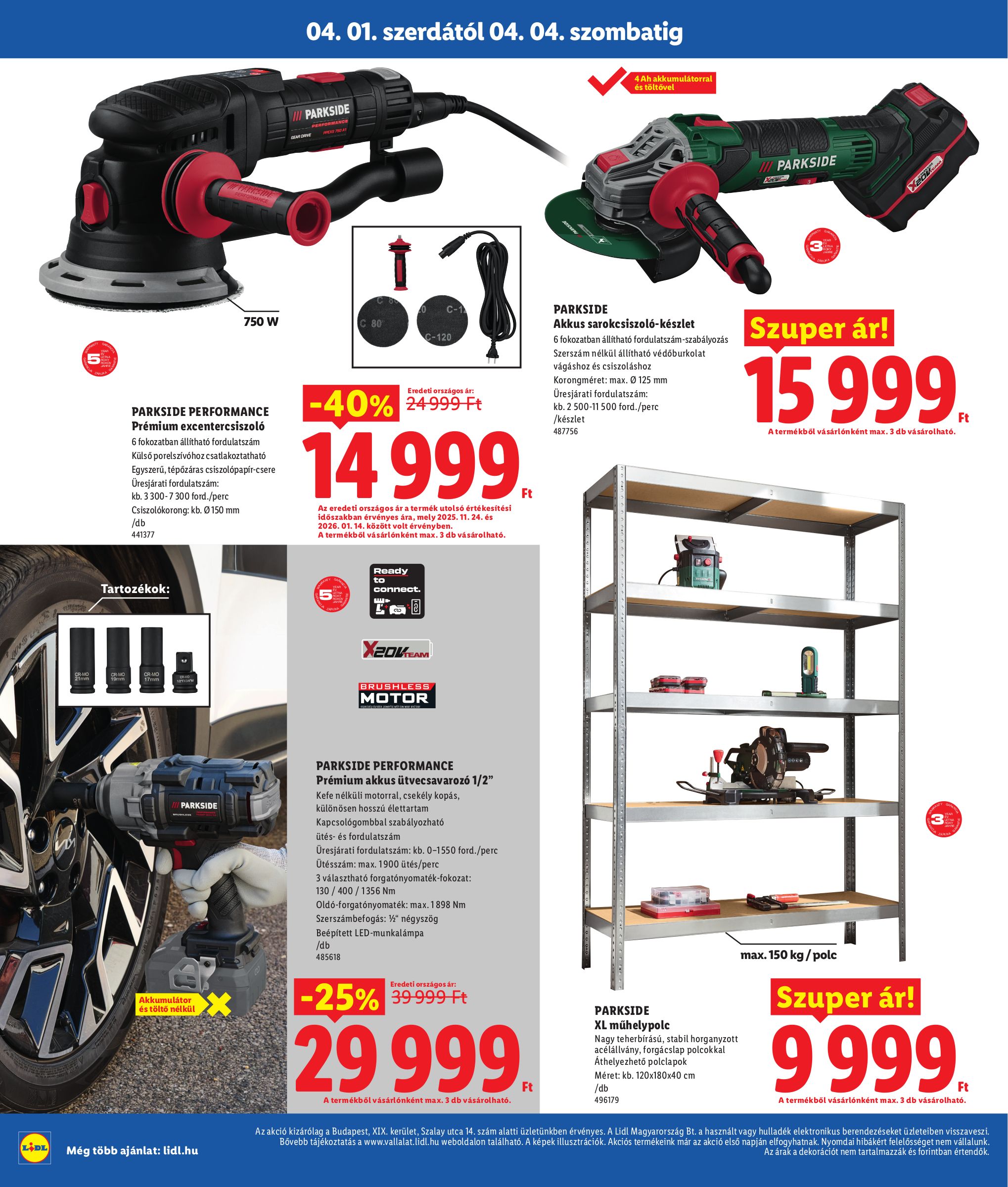 lidl - Lidl - Budapest akciós újság, érvényes 2026.04.01. - 2026.04.04. - page: 6