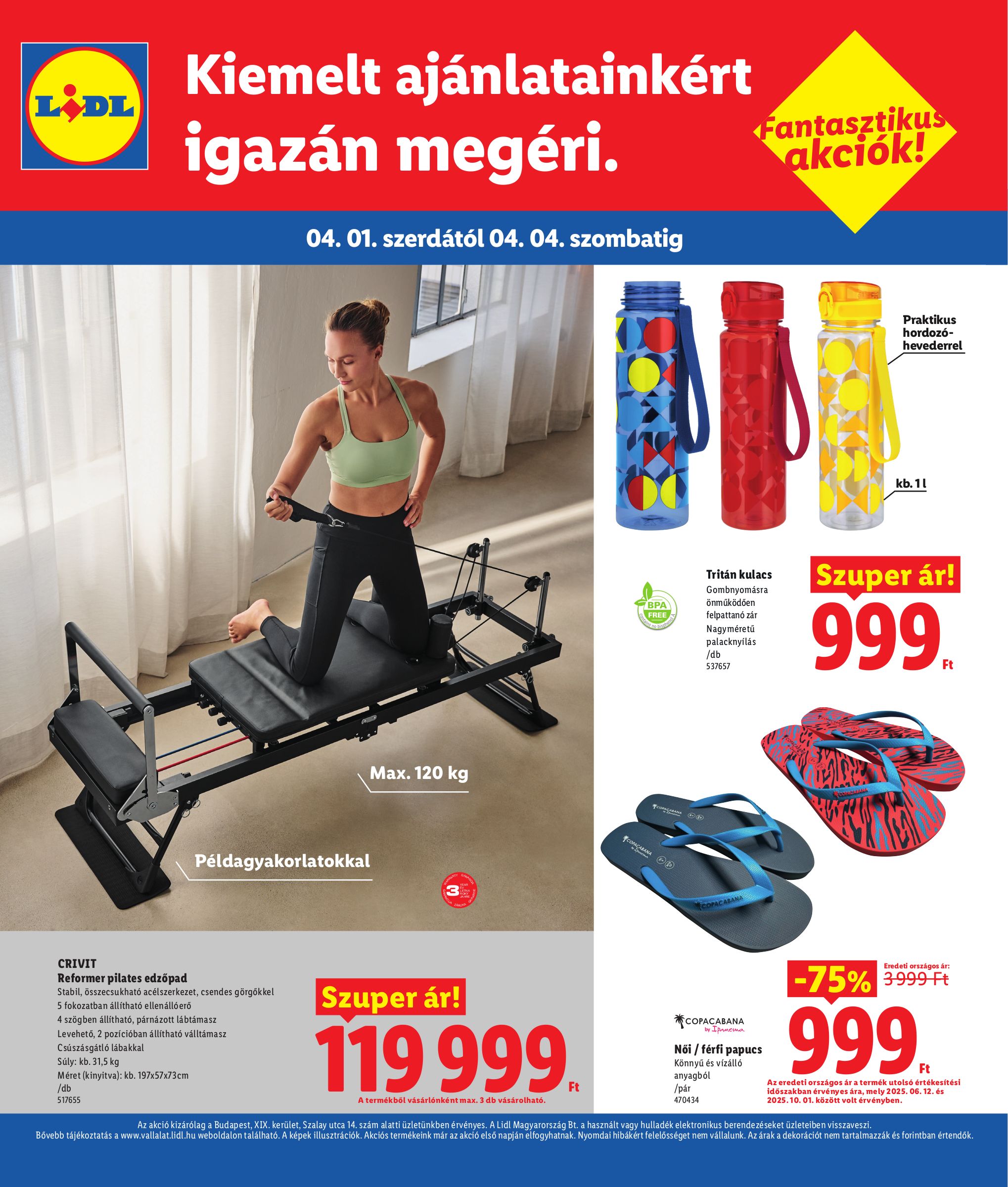 lidl - Lidl - Budapest akciós újság, érvényes 2026.04.01. - 2026.04.04. - page: 8