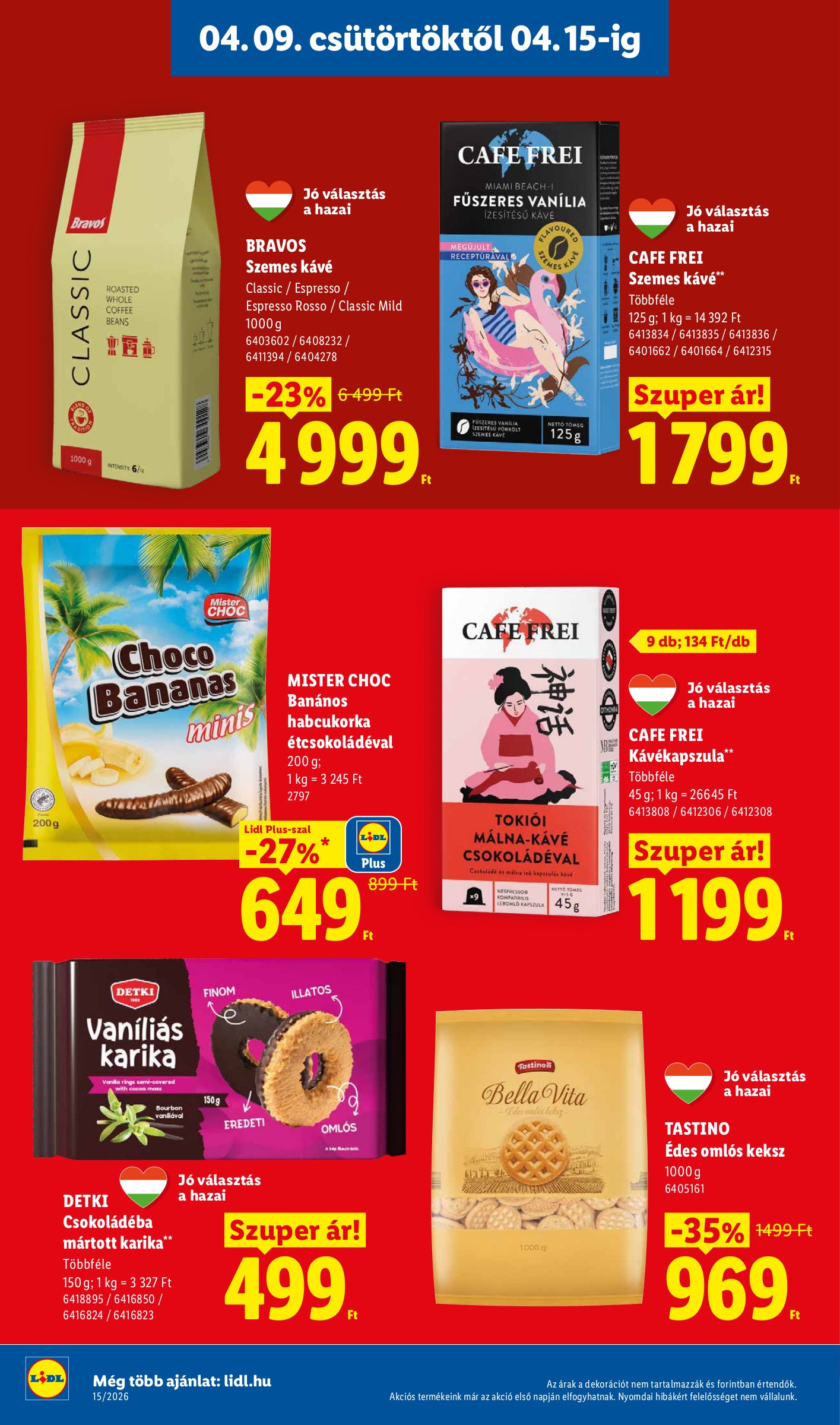 lidl - Lidl akciós újság, érvényes 2026.04.09. - 2026.04.15. - page: 12