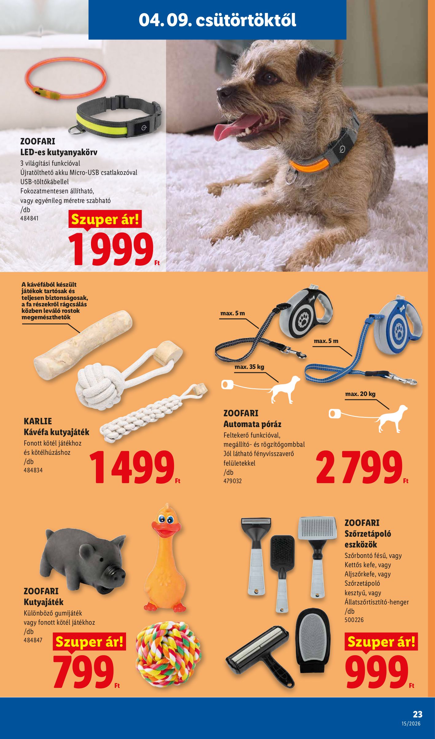 lidl - Lidl akciós újság, érvényes 2026.04.09. - 2026.04.15. - page: 23