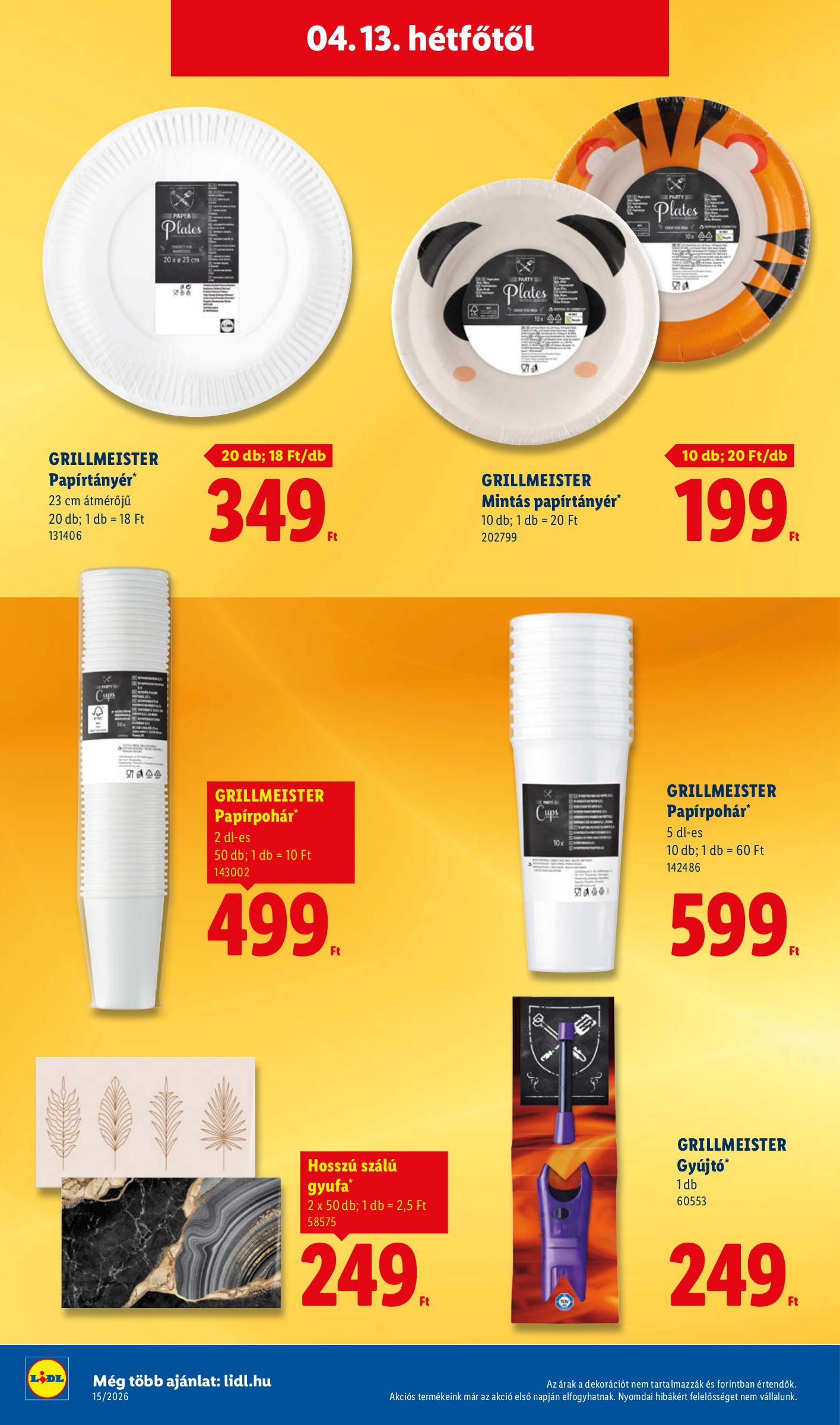 lidl - Lidl akciós újság, érvényes 2026.04.09. - 2026.04.15. - page: 64