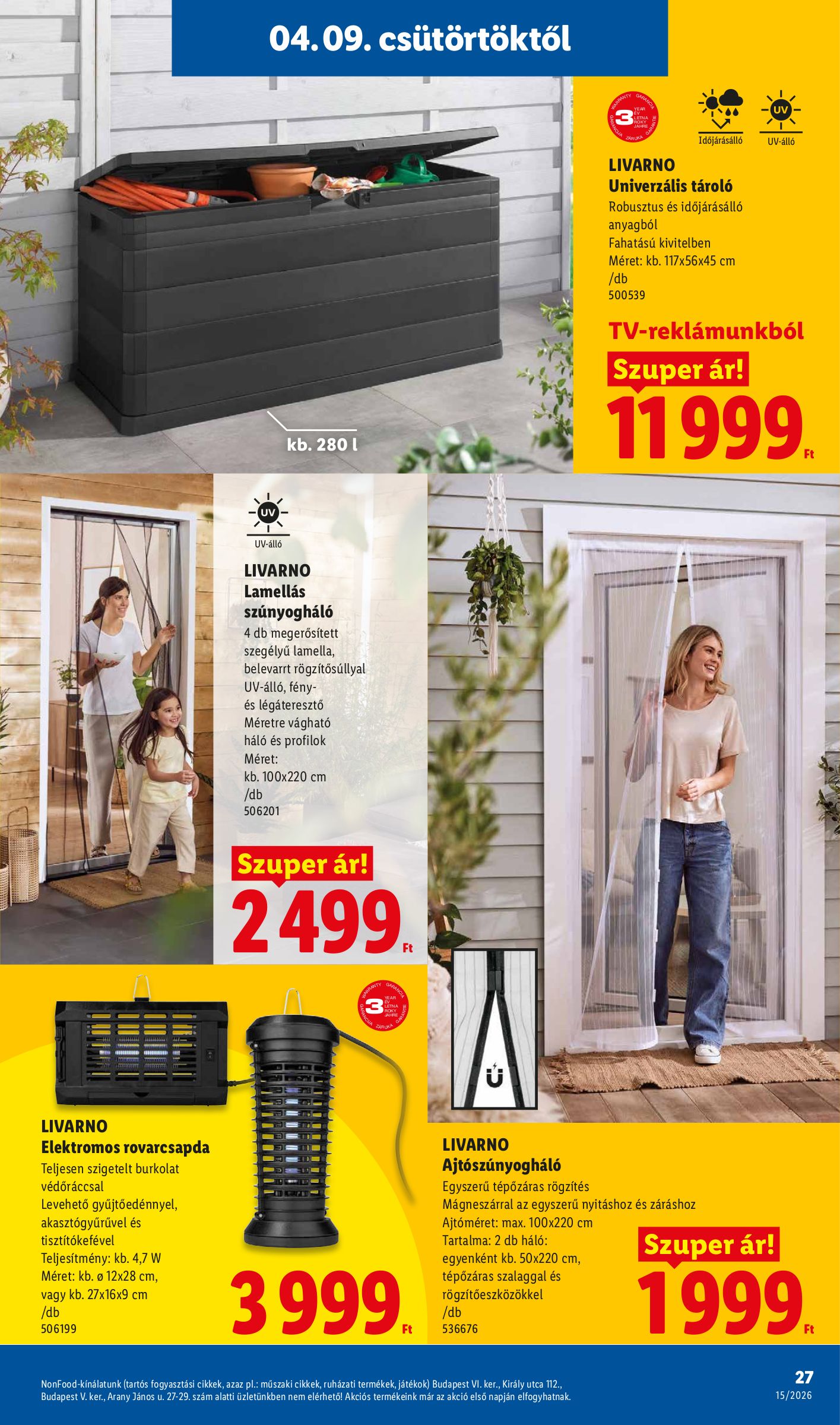 lidl - Lidl akciós újság, érvényes 2026.04.09. - 2026.04.15. - page: 27