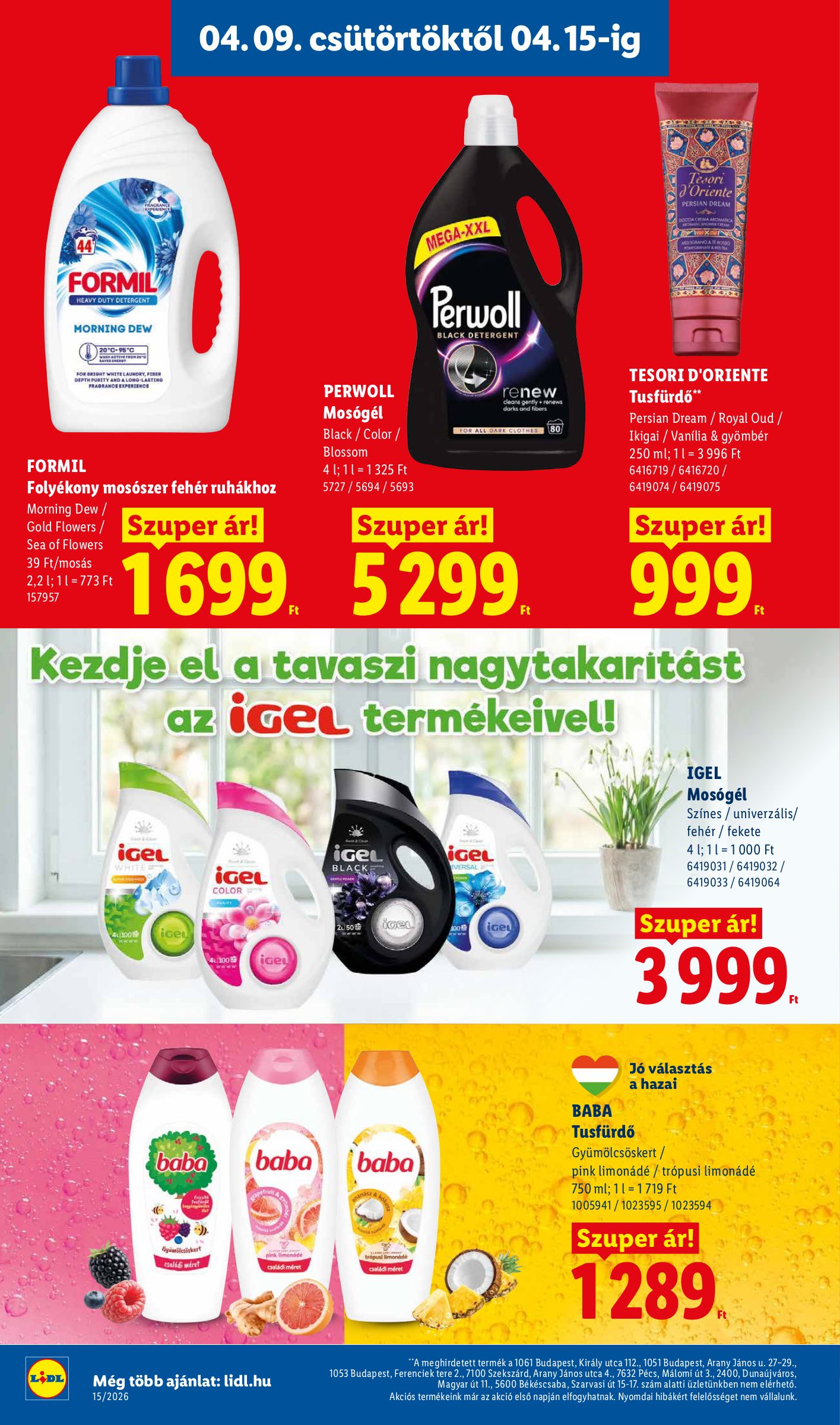 lidl - Lidl akciós újság, érvényes 2026.04.09. - 2026.04.15. - page: 16