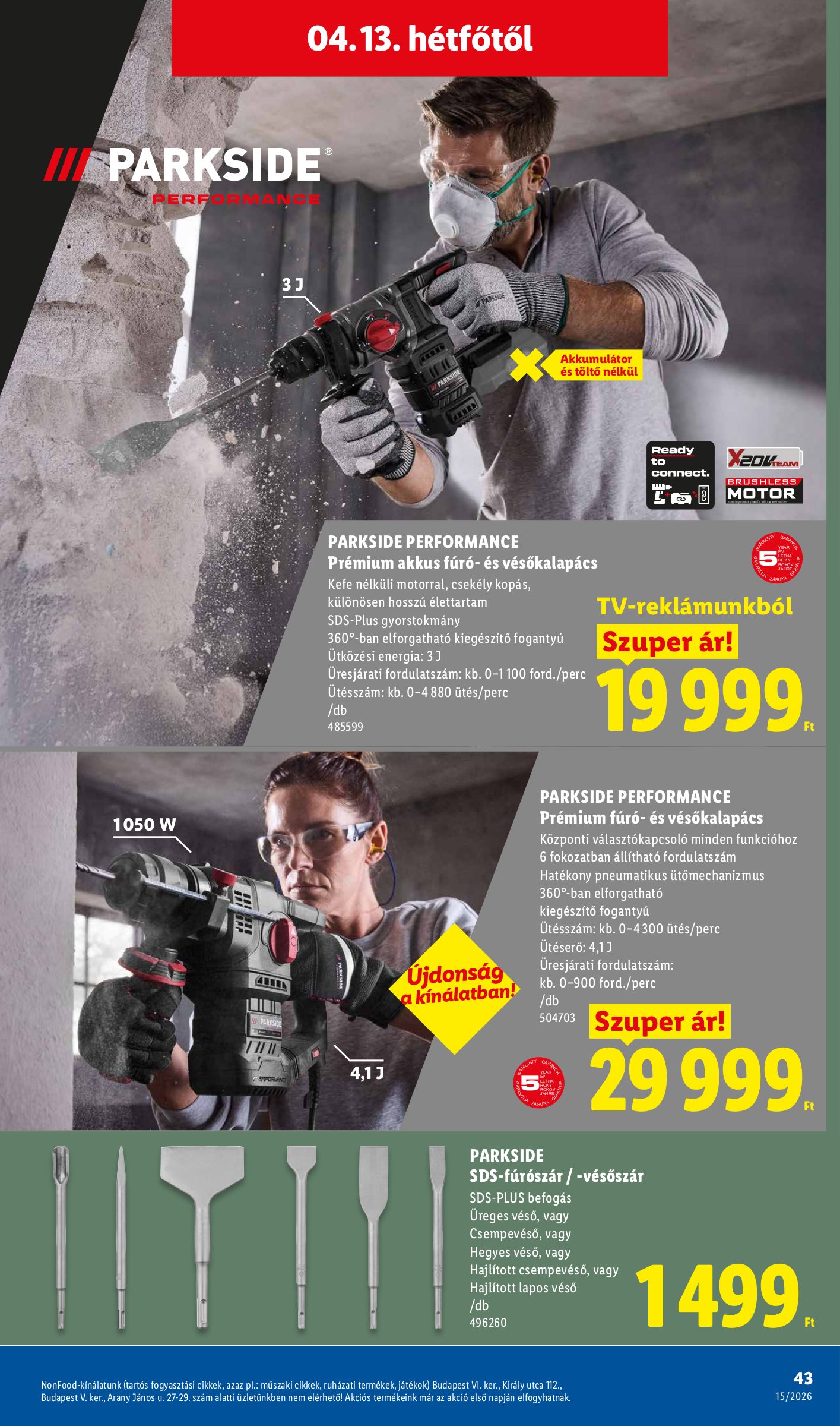 lidl - Lidl akciós újság, érvényes 2026.04.09. - 2026.04.15. - page: 43