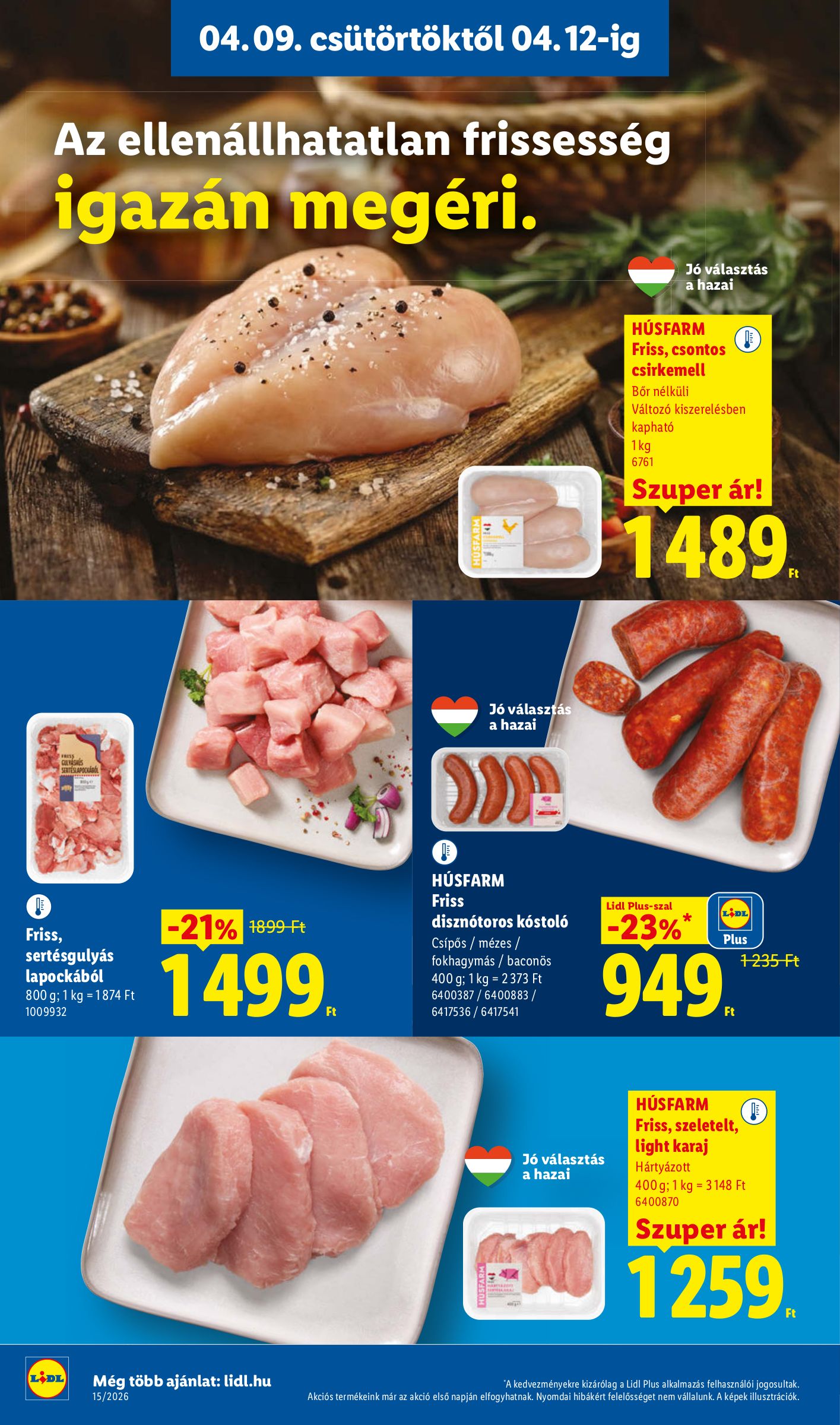 lidl - Lidl akciós újság, érvényes 2026.04.09. - 2026.04.15. - page: 8