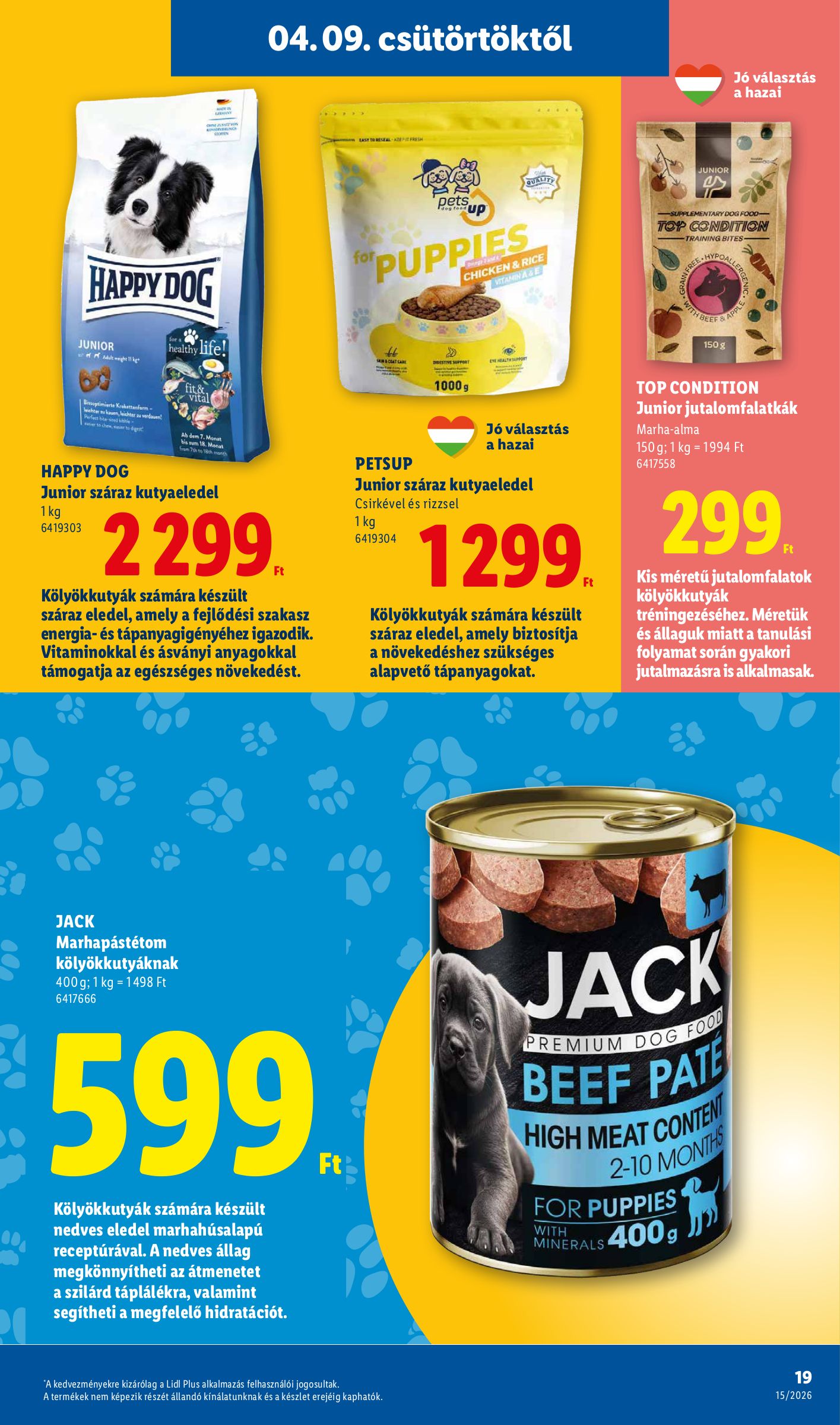 lidl - Lidl akciós újság, érvényes 2026.04.09. - 2026.04.15. - page: 19