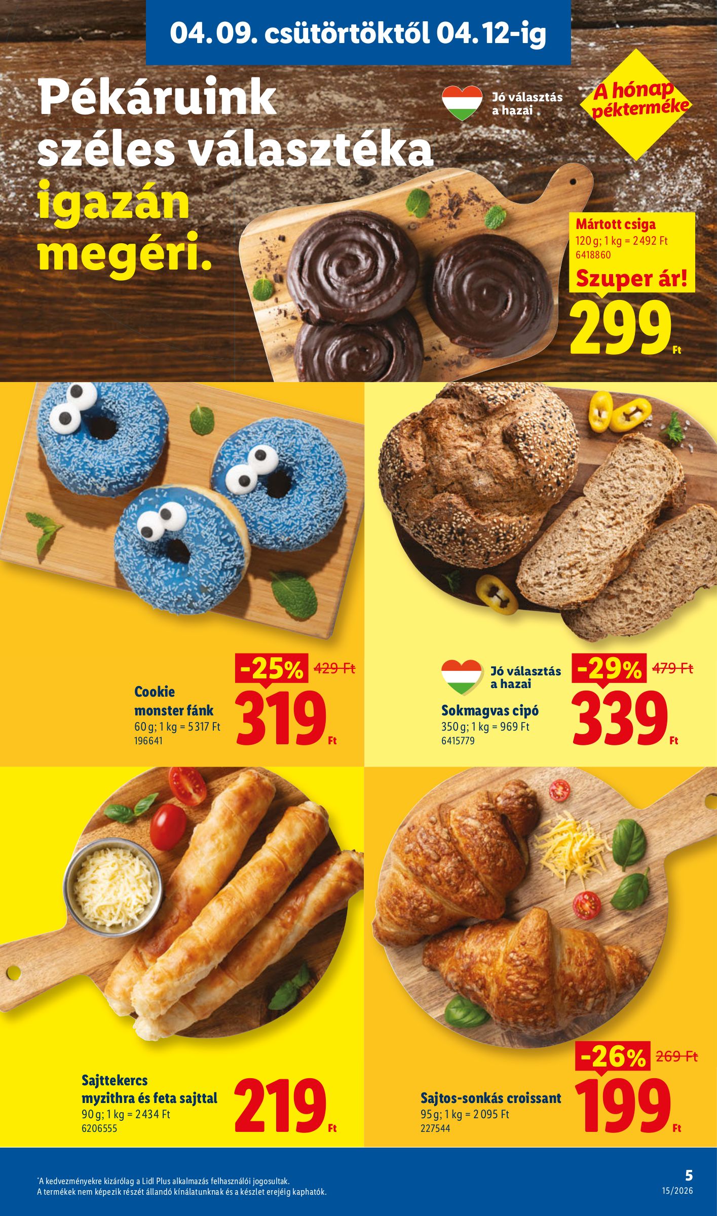 lidl - Lidl akciós újság, érvényes 2026.04.09. - 2026.04.15. - page: 5