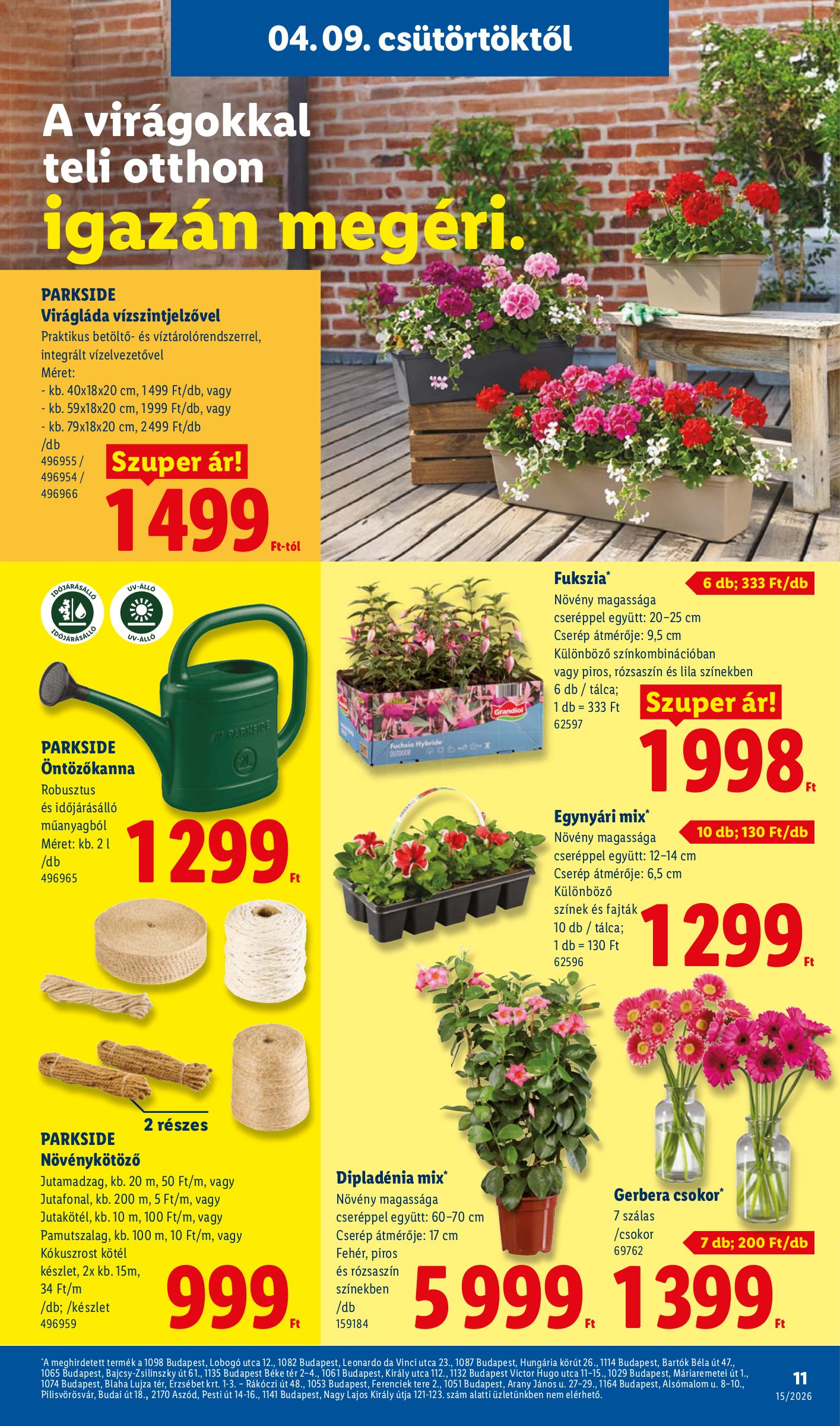 lidl - Lidl - Nonfood akciós újság, érvényes 2026.04.09. - 2026.04.15. - page: 11