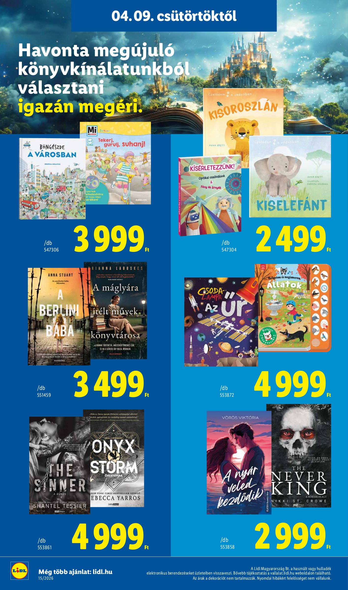 lidl - Lidl - Nonfood akciós újság, érvényes 2026.04.09. - 2026.04.15. - page: 12