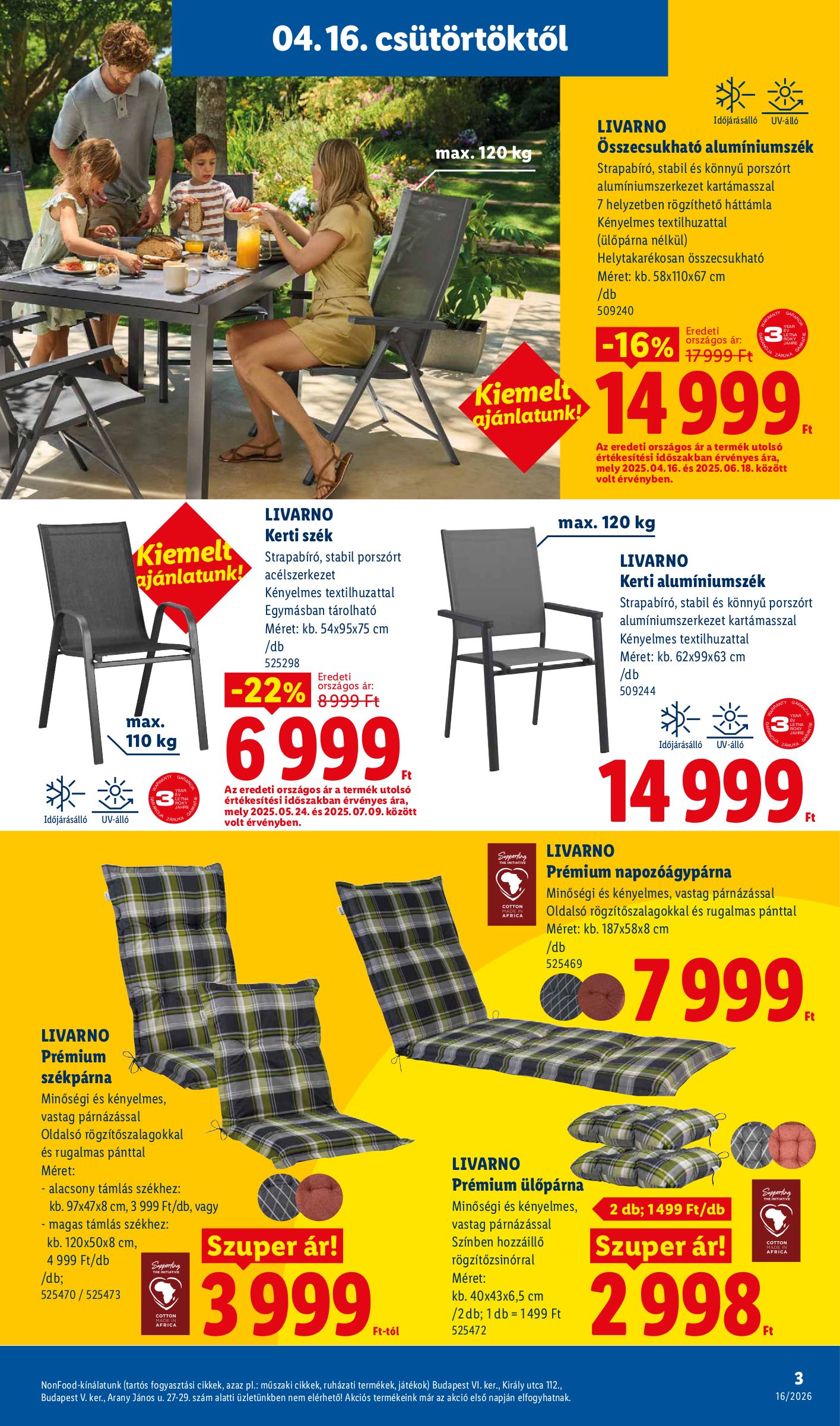 lidl - Lidl - Nonfood hirdetmény a következő hétre csütörtöktől 2026.04.16.-tól szerdától 2026.04.22.-ig - page: 3