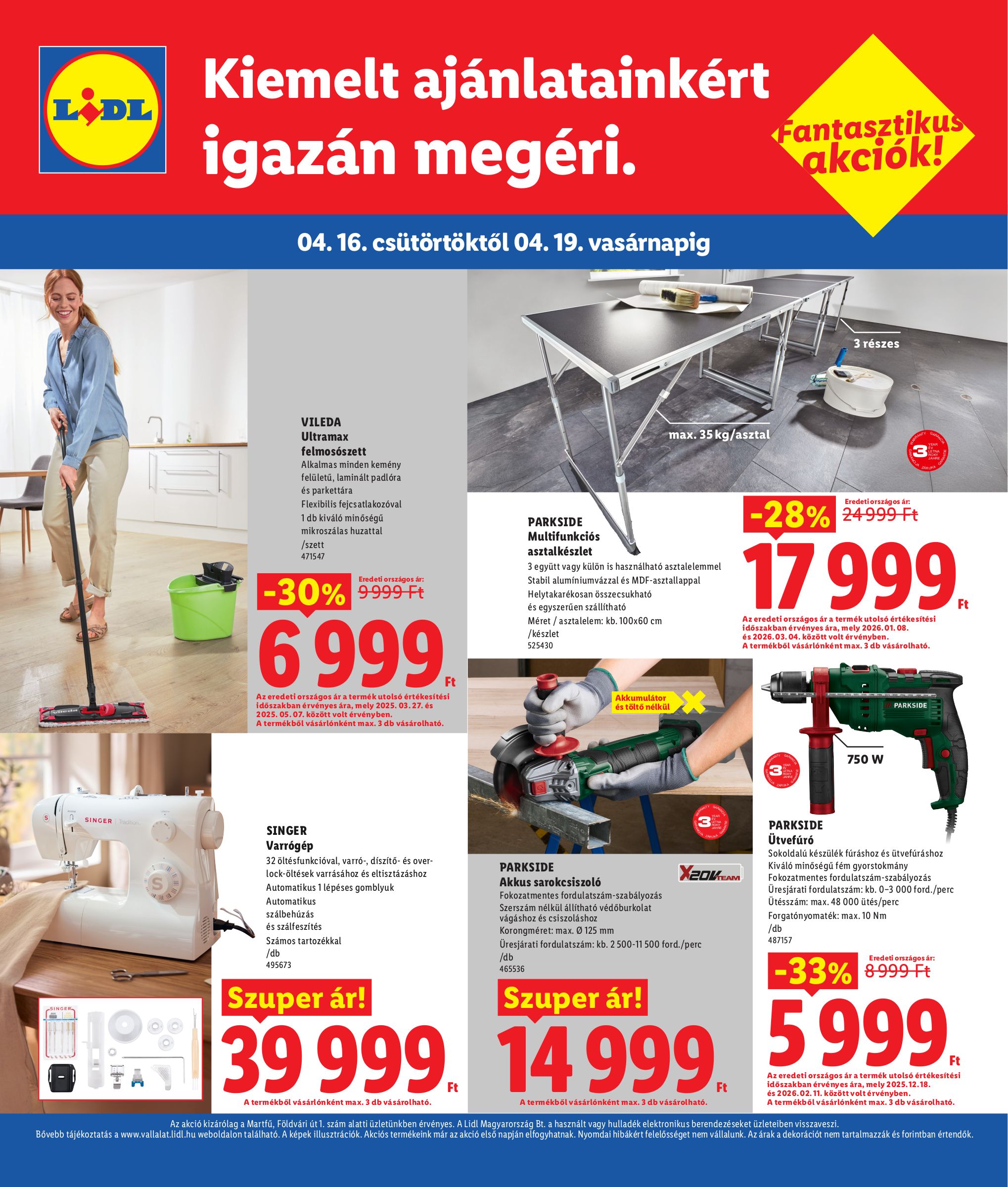 lidl - Lidl - Martfű hirdetmény a következő hétre csütörtöktől 2026.04.16.-tól vasárnaptól 2026.04.19.-ig - page: 2