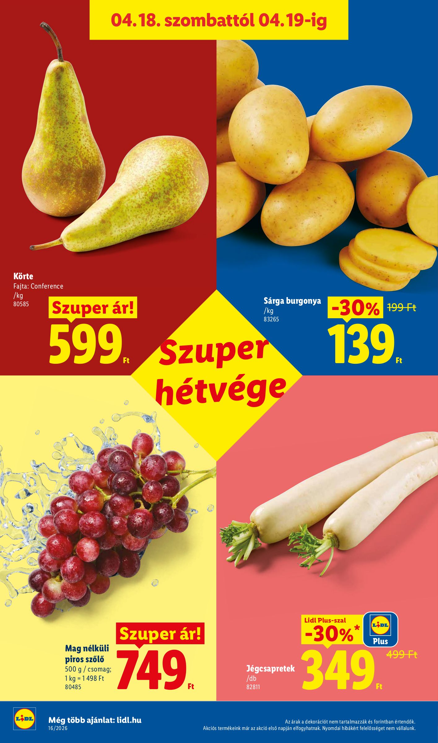 lidl - Aktuális Lidl szórólap érvényes csütörtöktől 2026.04.16.-től szerdától 2026.04.22.-ig - page: 28