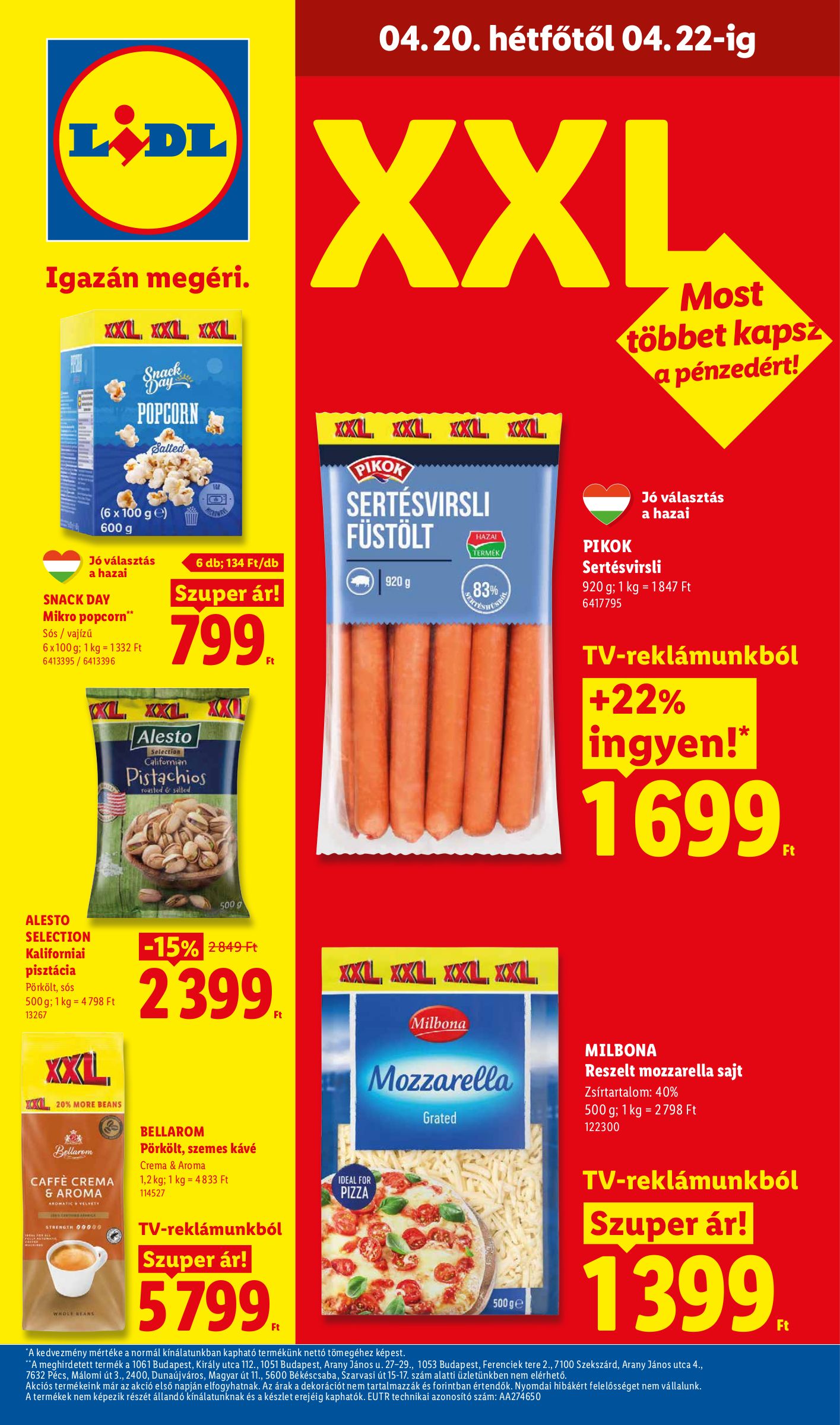 lidl - Aktuális Lidl szórólap érvényes csütörtöktől 2026.04.16.-től szerdától 2026.04.22.-ig - page: 60