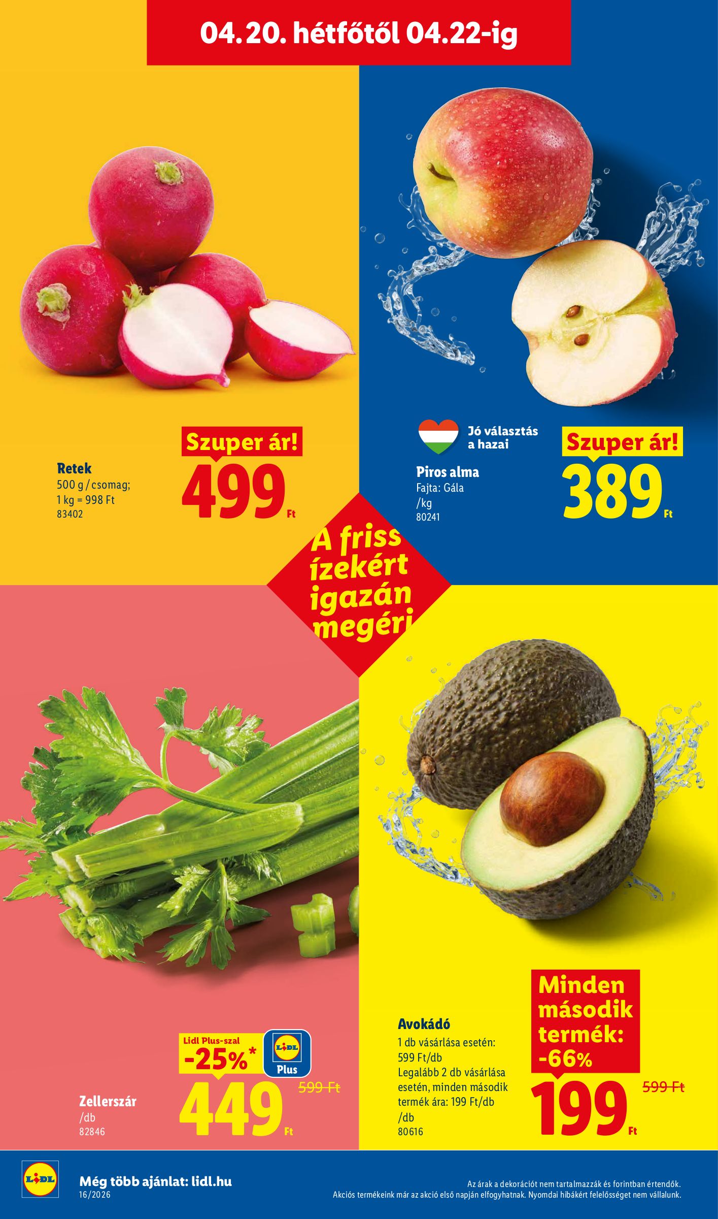 lidl - Aktuális Lidl szórólap érvényes csütörtöktől 2026.04.16.-től szerdától 2026.04.22.-ig - page: 46