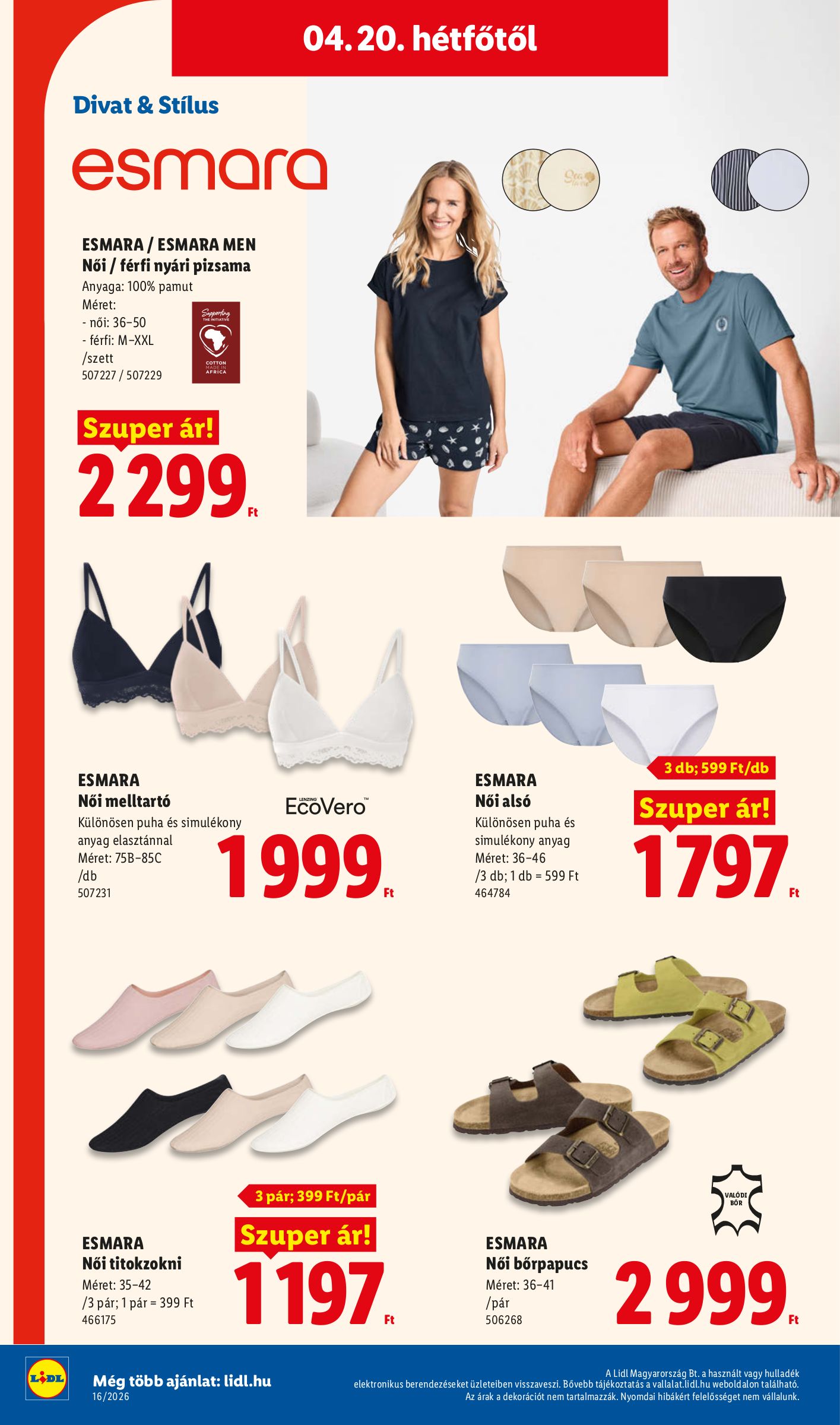 lidl - Aktuális Lidl szórólap érvényes csütörtöktől 2026.04.16.-től szerdától 2026.04.22.-ig - page: 38
