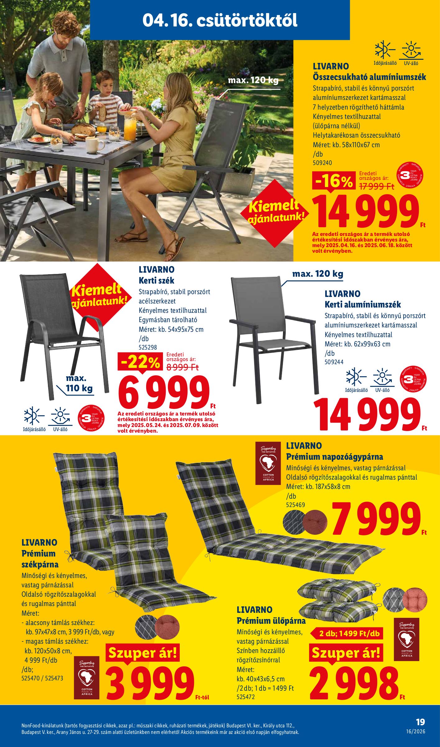 lidl - Aktuális Lidl szórólap érvényes csütörtöktől 2026.04.16.-től szerdától 2026.04.22.-ig - page: 19