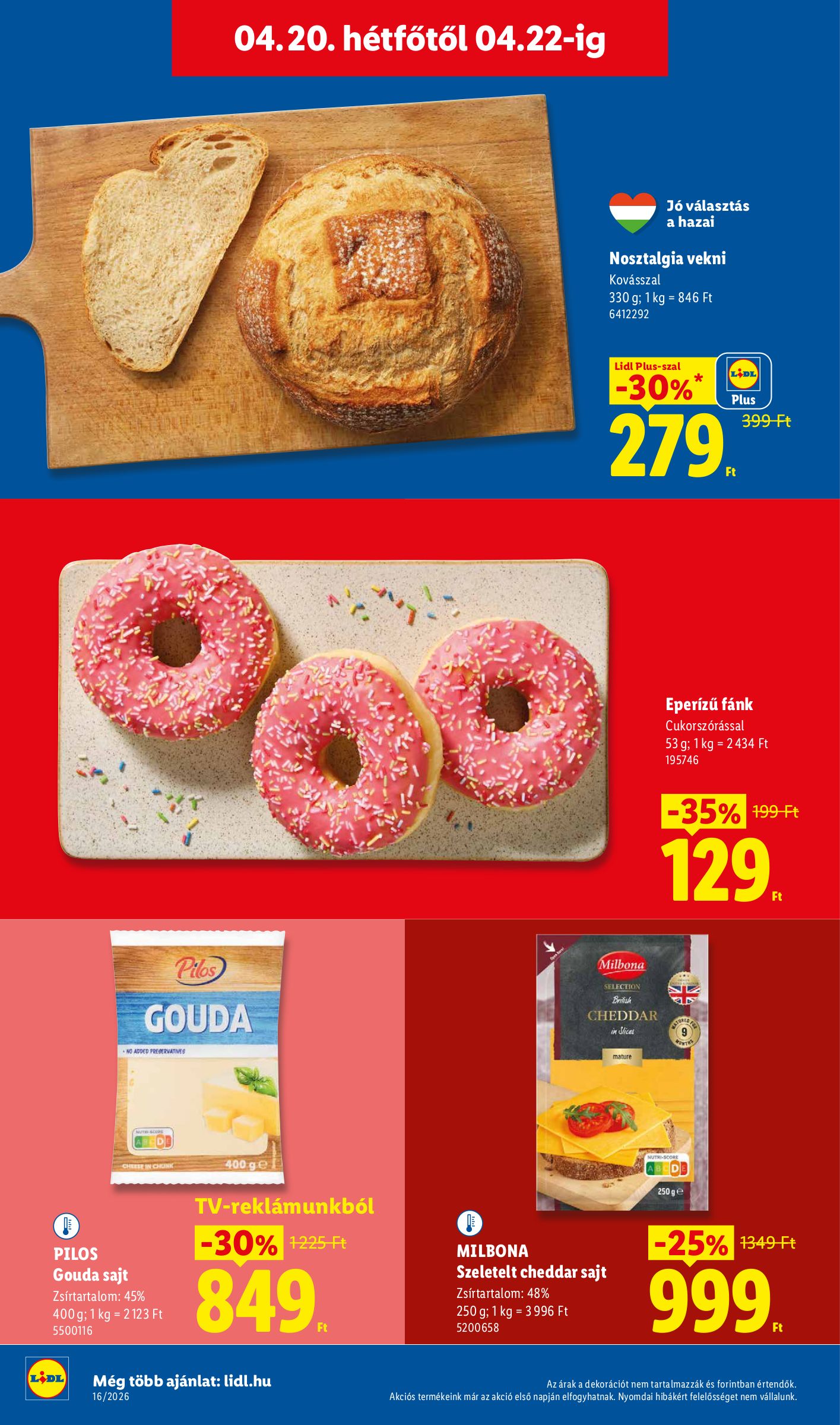 lidl - Aktuális Lidl szórólap érvényes csütörtöktől 2026.04.16.-től szerdától 2026.04.22.-ig - page: 48