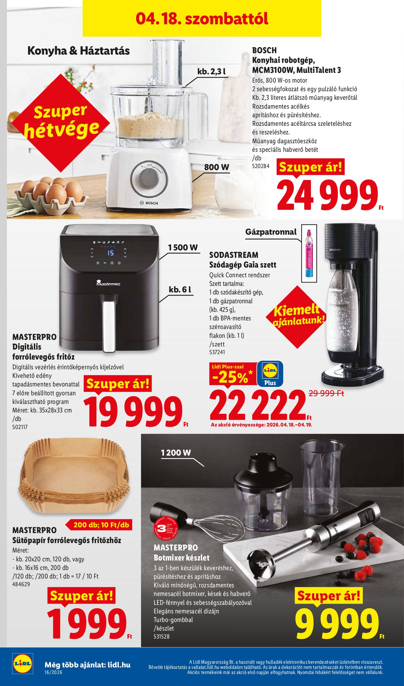 lidl - Aktuális Lidl szórólap érvényes csütörtöktől 2026.04.16.-től szerdától 2026.04.22.-ig - page: 30