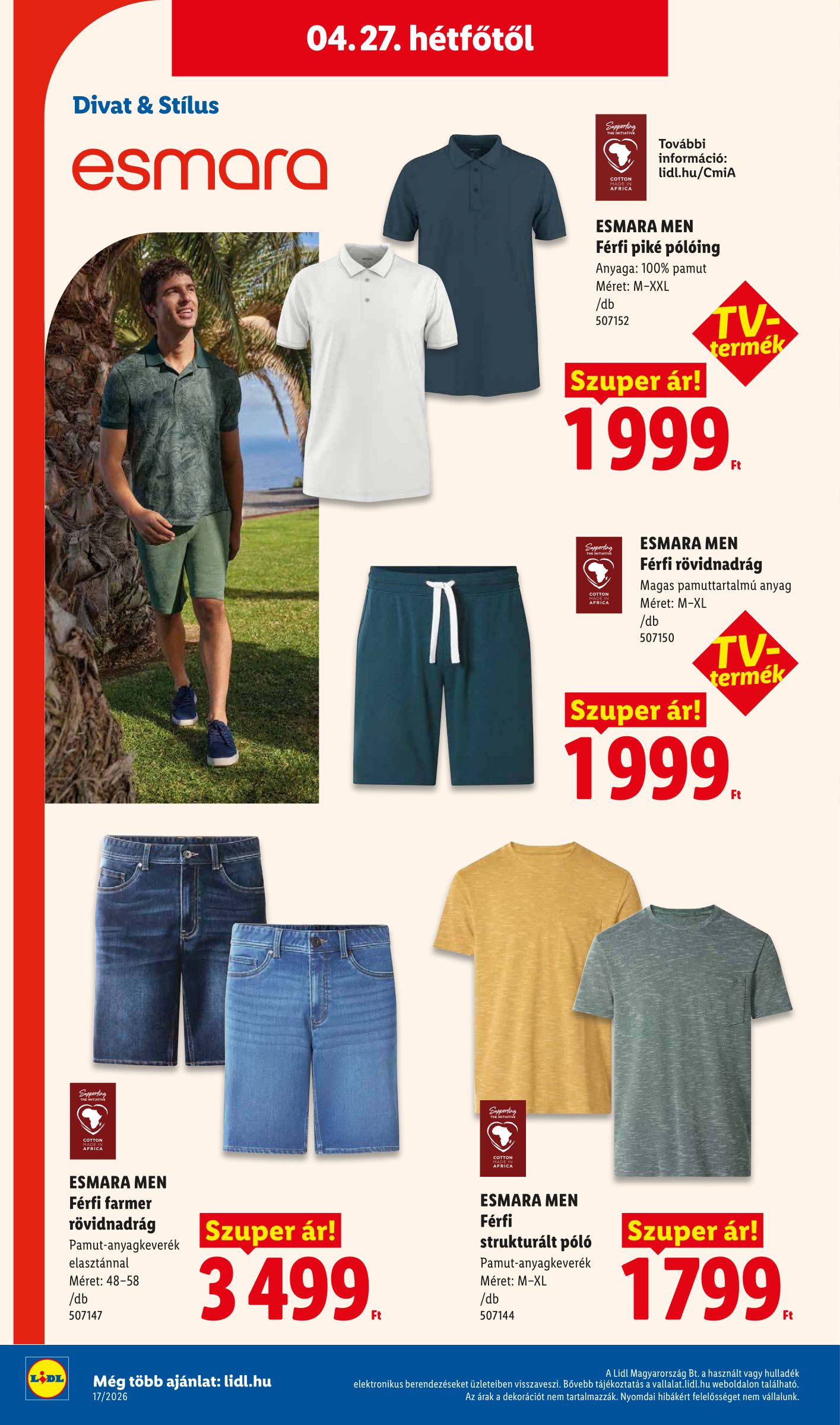 lidl - Lidl hirdetmény a következő hétre csütörtöktől 2026.04.23.-tól szerdától 2026.04.29.-ig - page: 46