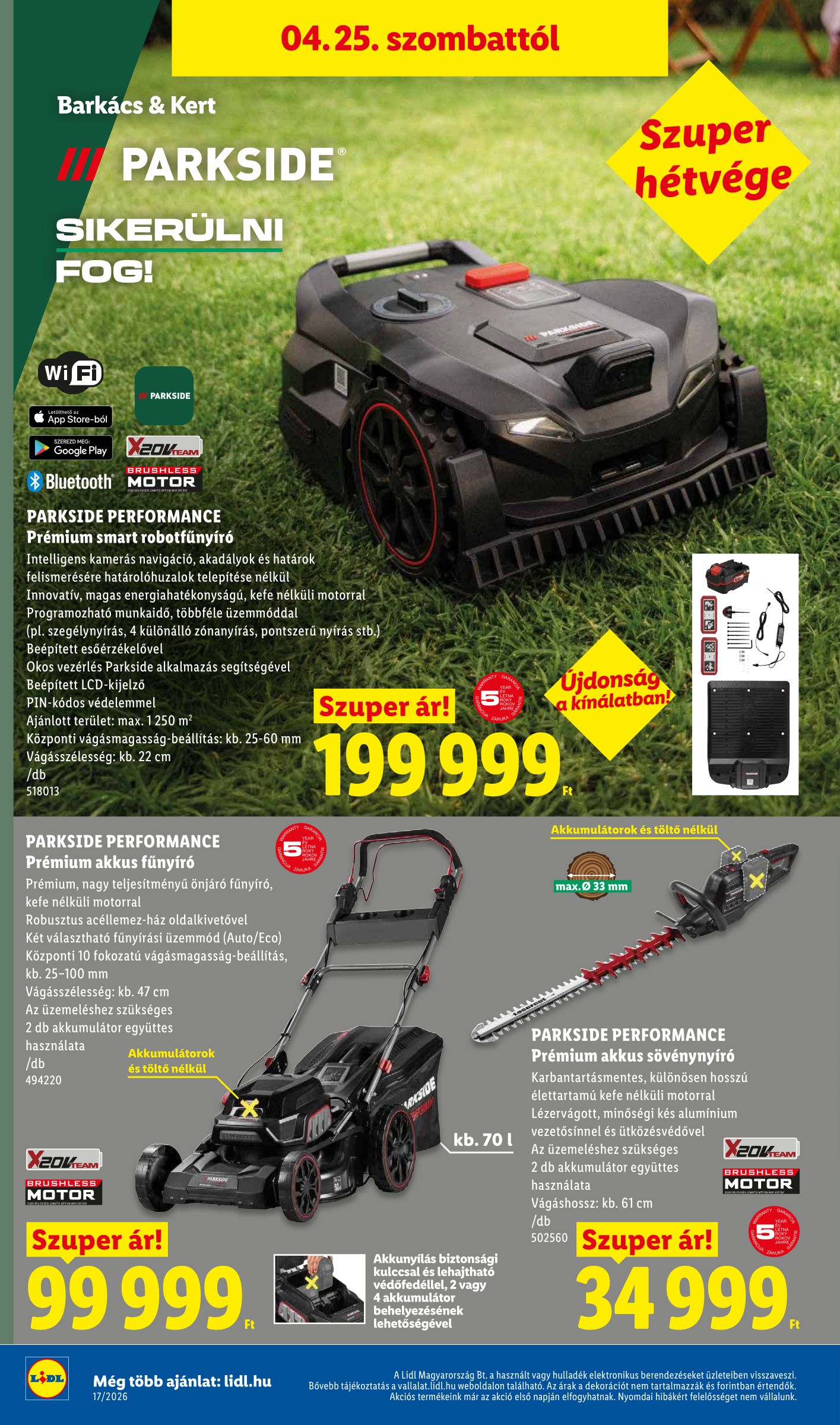 lidl - Lidl hirdetmény a következő hétre csütörtöktől 2026.04.23.-tól szerdától 2026.04.29.-ig - page: 42