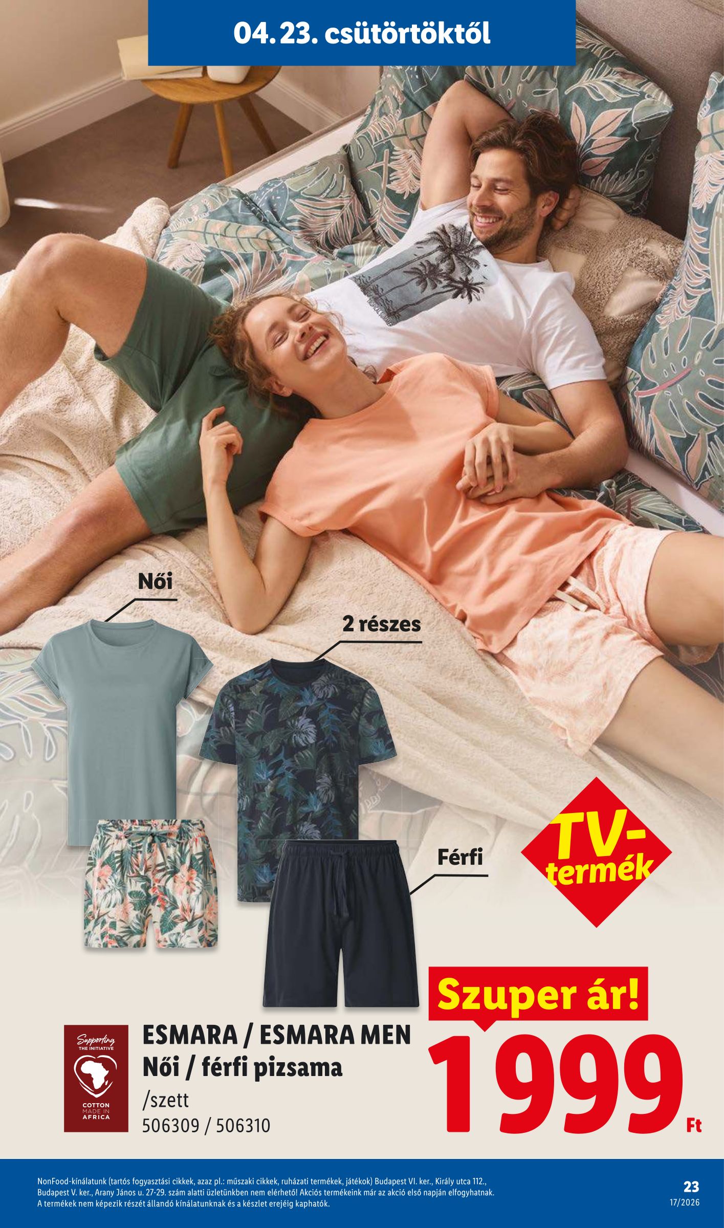 lidl - Lidl hirdetmény a következő hétre csütörtöktől 2026.04.23.-tól szerdától 2026.04.29.-ig - page: 23