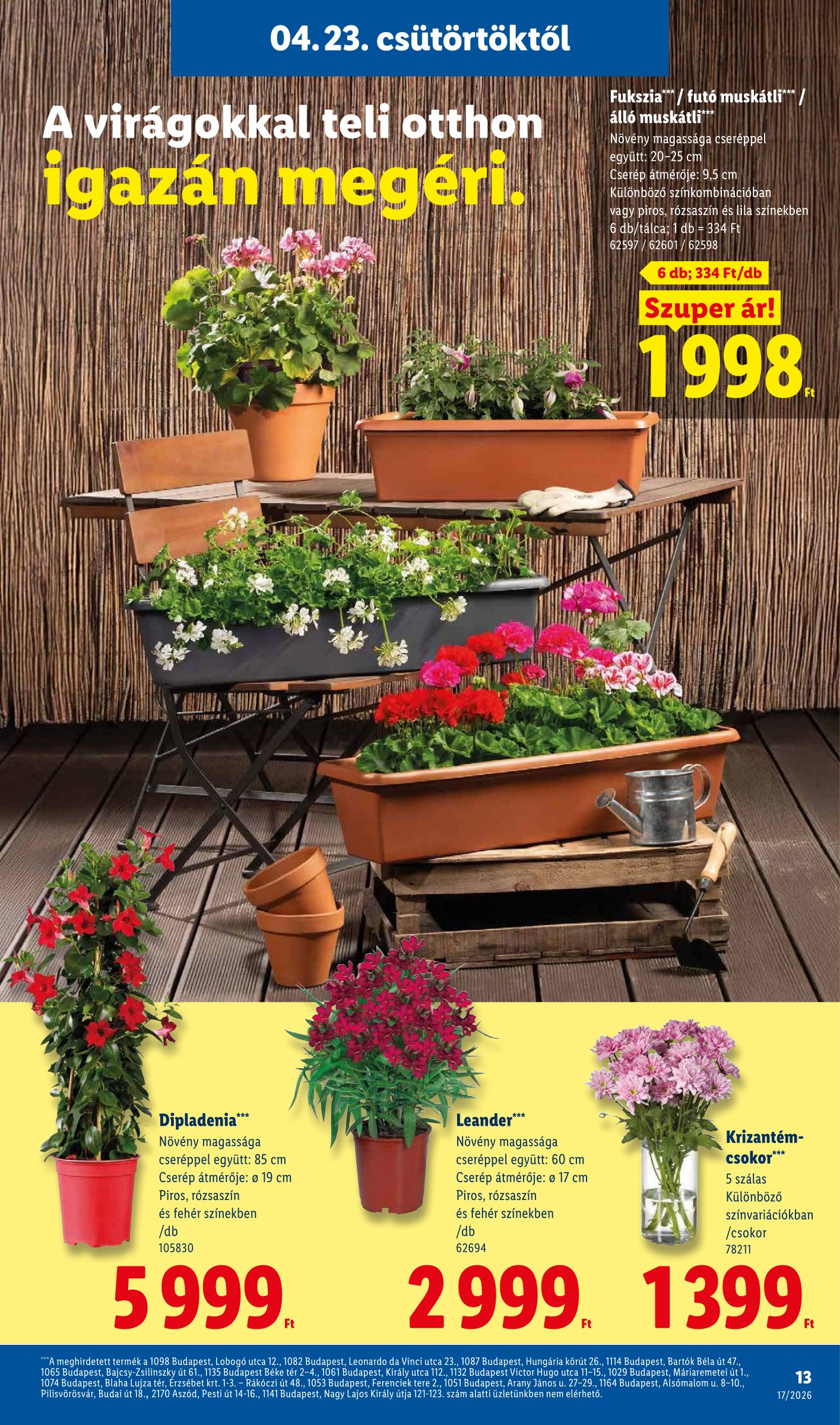 lidl - Lidl hirdetmény a következő hétre csütörtöktől 2026.04.23.-tól szerdától 2026.04.29.-ig - page: 13