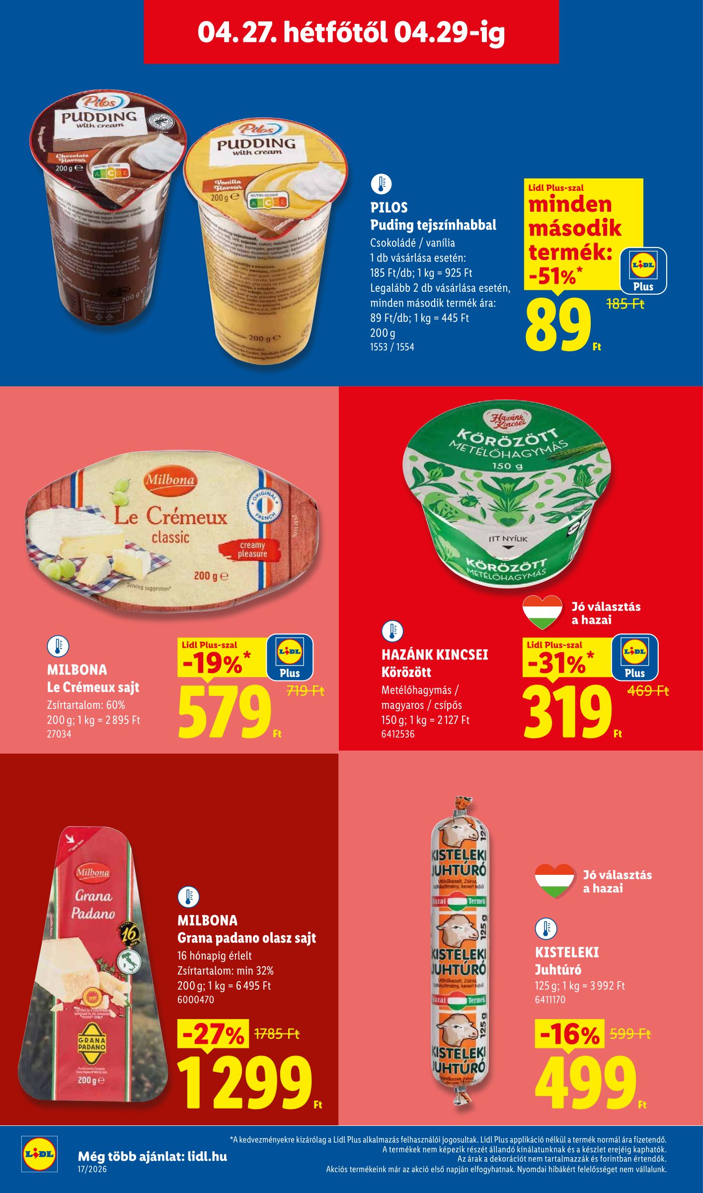 lidl - Lidl hirdetmény a következő hétre csütörtöktől 2026.04.23.-tól szerdától 2026.04.29.-ig - page: 56