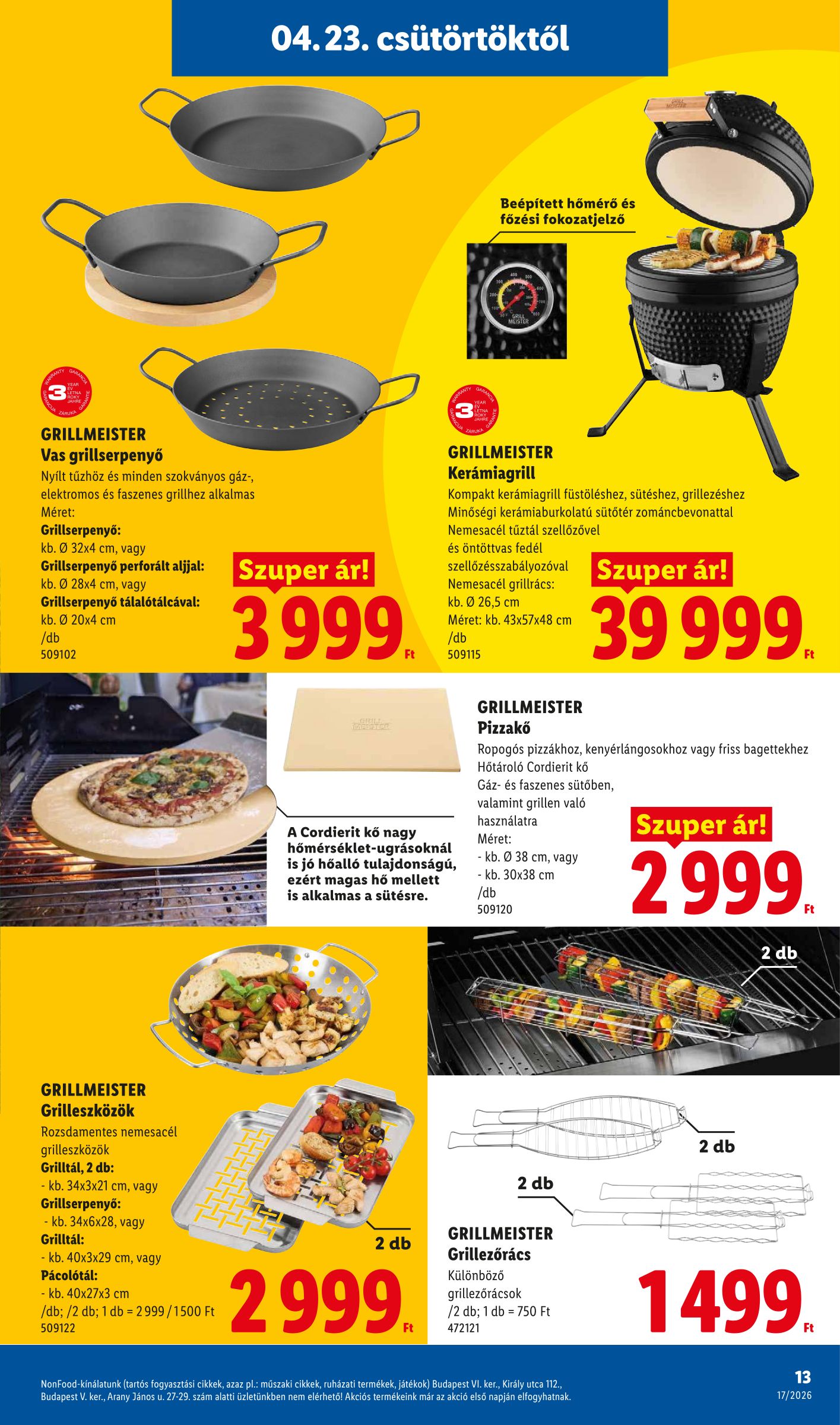 lidl - Lidl - Nonfood hirdetmény a következő hétre csütörtöktől 2026.04.23.-tól szerdától 2026.04.29.-ig - page: 13