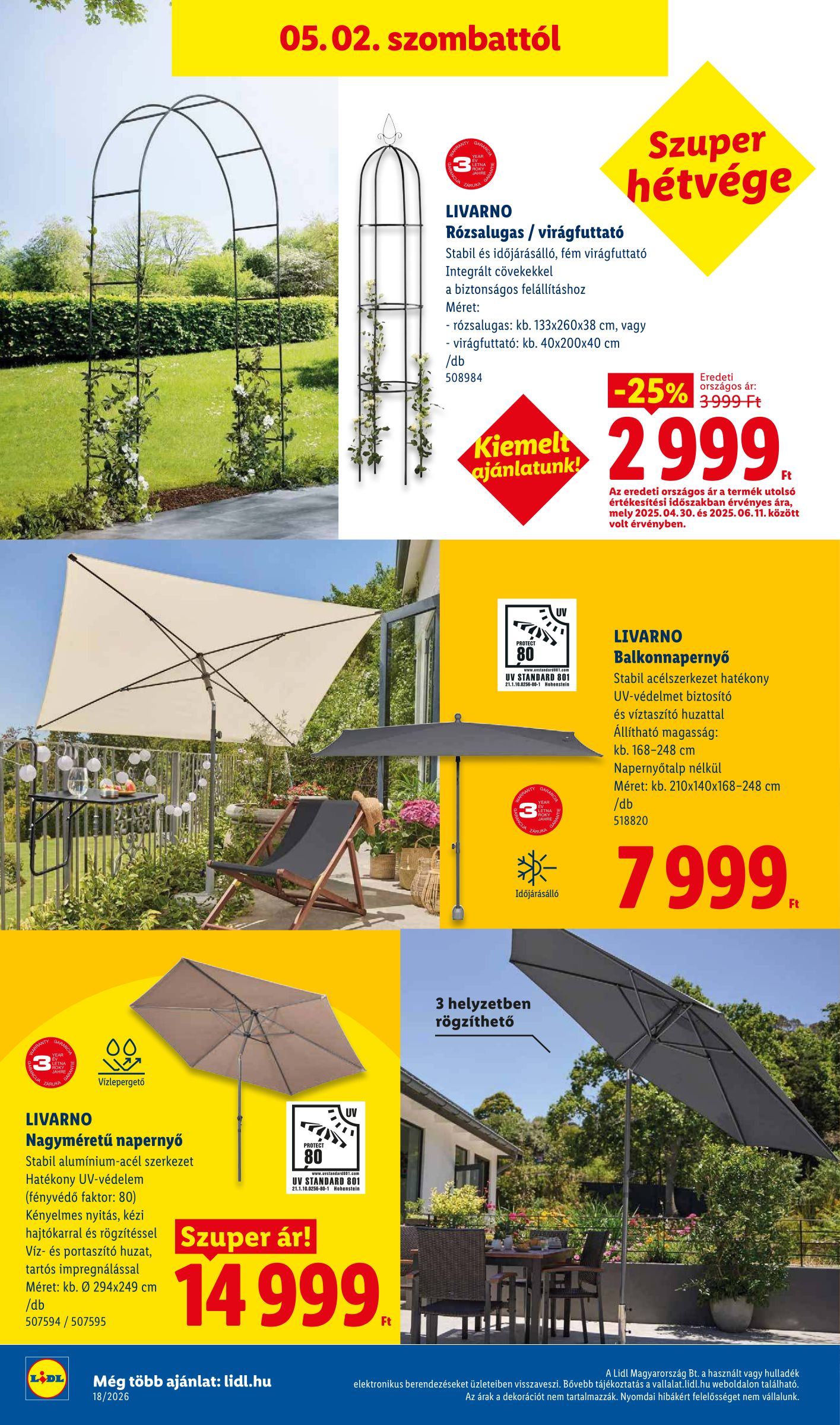 lidl - Lidl - Nonfood hirdetmény a következő hétre csütörtöktől 2026.04.30.-tól szerdától 2026.05.06.-ig - page: 14