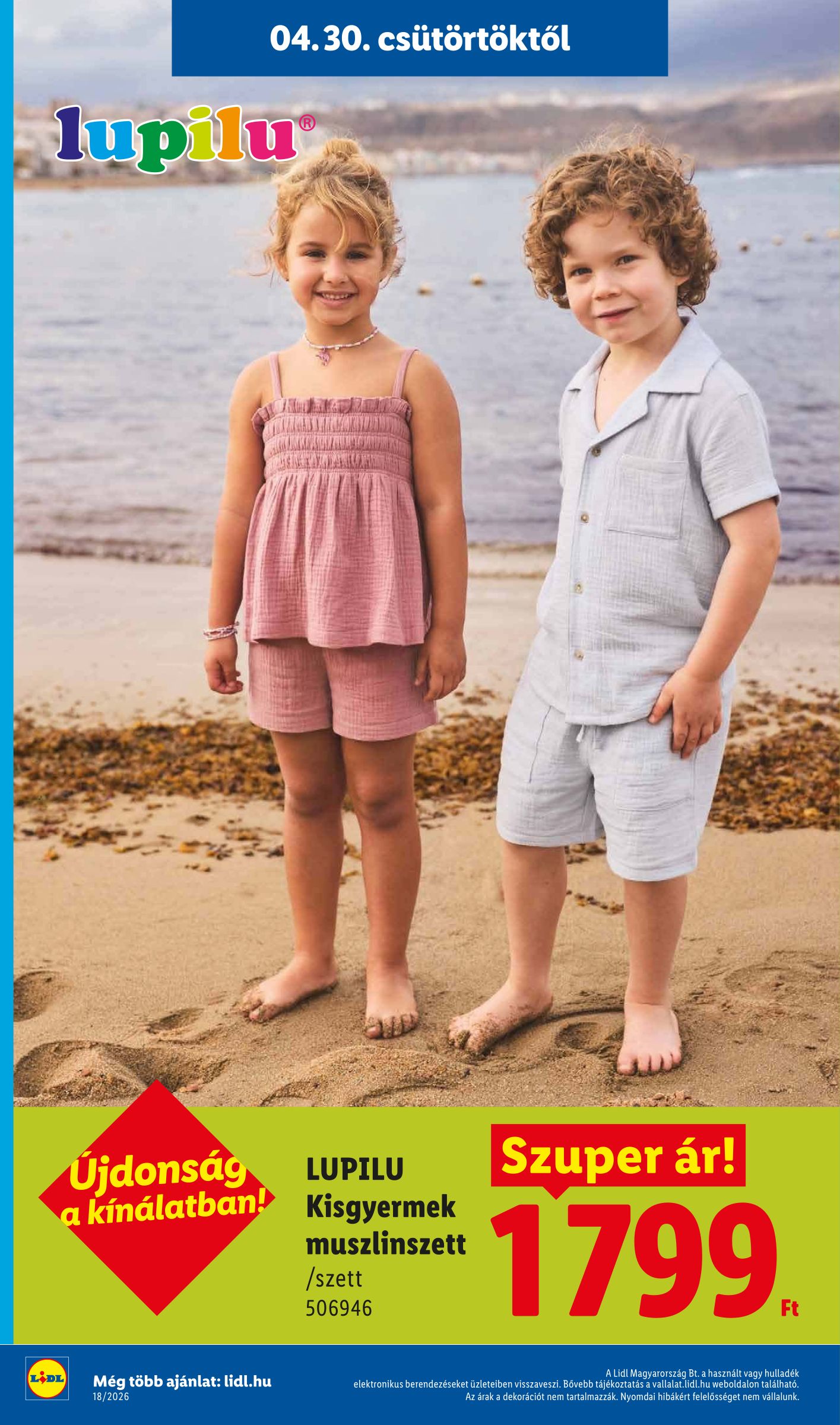 lidl - Lidl - Nonfood hirdetmény a következő hétre csütörtöktől 2026.04.30.-tól szerdától 2026.05.06.-ig - page: 2