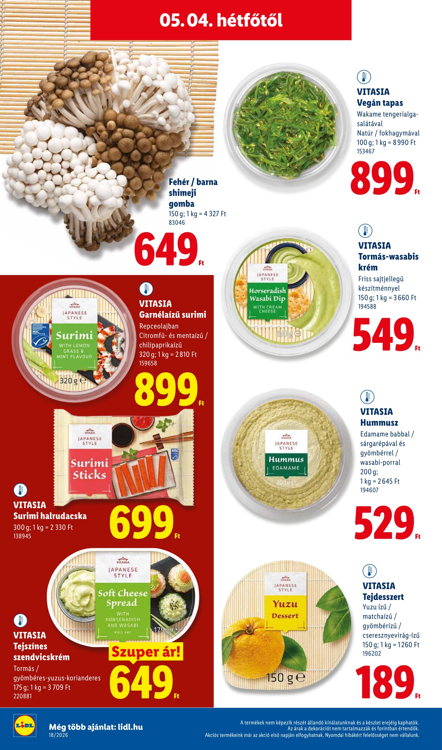lidl - Lidl hirdetmény a következő hétre csütörtöktől 2026.04.30.-tól szerdától 2026.05.06.-ig - page: 60