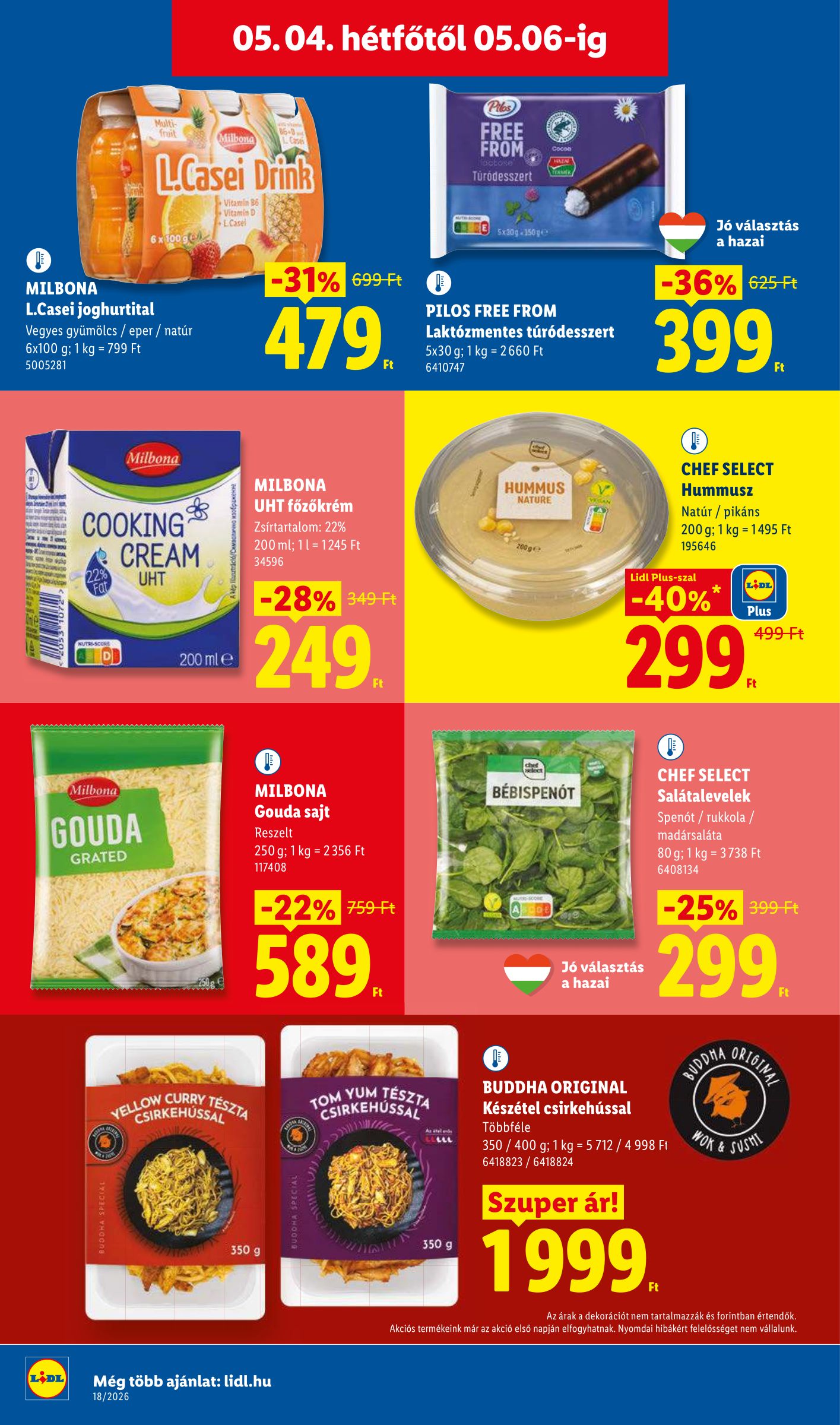 lidl - Lidl hirdetmény a következő hétre csütörtöktől 2026.04.30.-tól szerdától 2026.05.06.-ig - page: 56