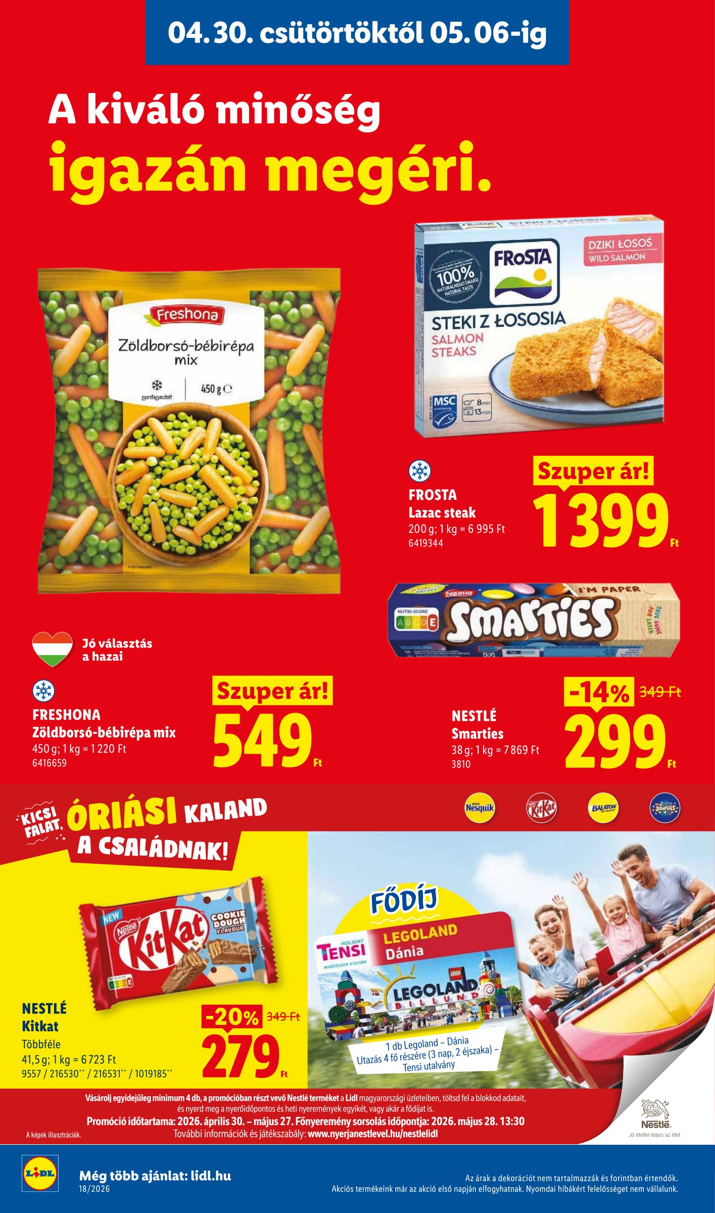 lidl - Lidl hirdetmény a következő hétre csütörtöktől 2026.04.30.-tól szerdától 2026.05.06.-ig - page: 10