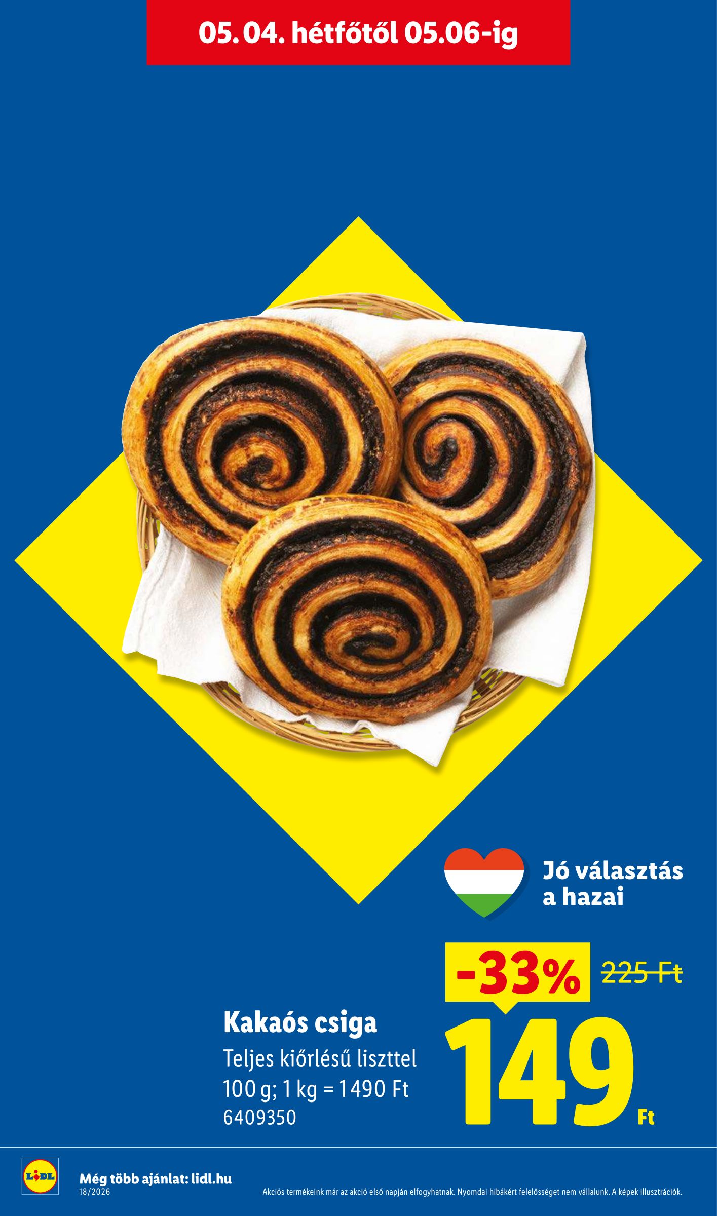 lidl - Lidl hirdetmény a következő hétre csütörtöktől 2026.04.30.-tól szerdától 2026.05.06.-ig - page: 52