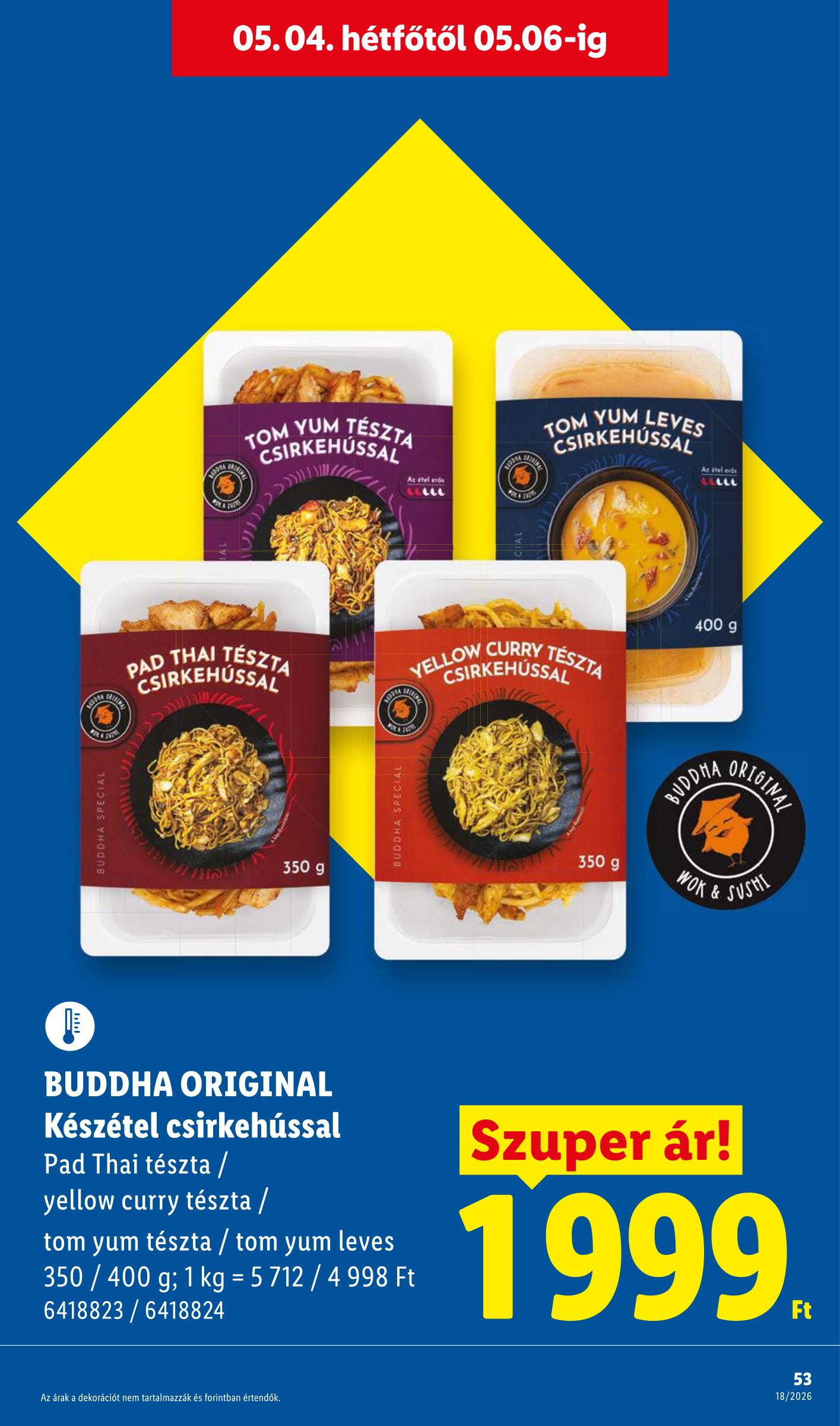 lidl - Lidl hirdetmény a következő hétre csütörtöktől 2026.04.30.-tól szerdától 2026.05.06.-ig - page: 53