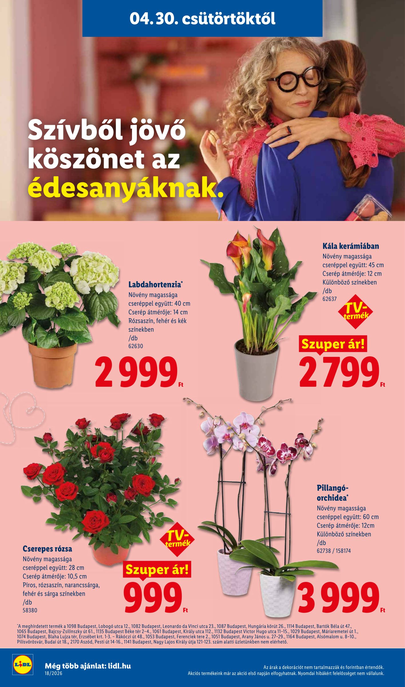 lidl - Lidl hirdetmény a következő hétre csütörtöktől 2026.04.30.-tól szerdától 2026.05.06.-ig - page: 20