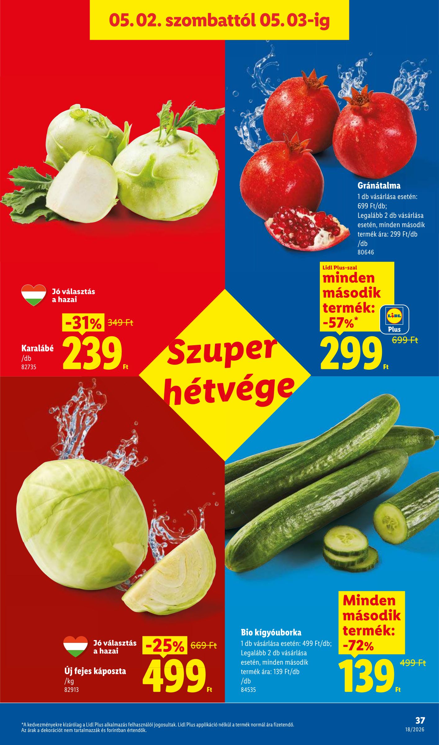lidl - Lidl hirdetmény a következő hétre csütörtöktől 2026.04.30.-tól szerdától 2026.05.06.-ig - page: 37