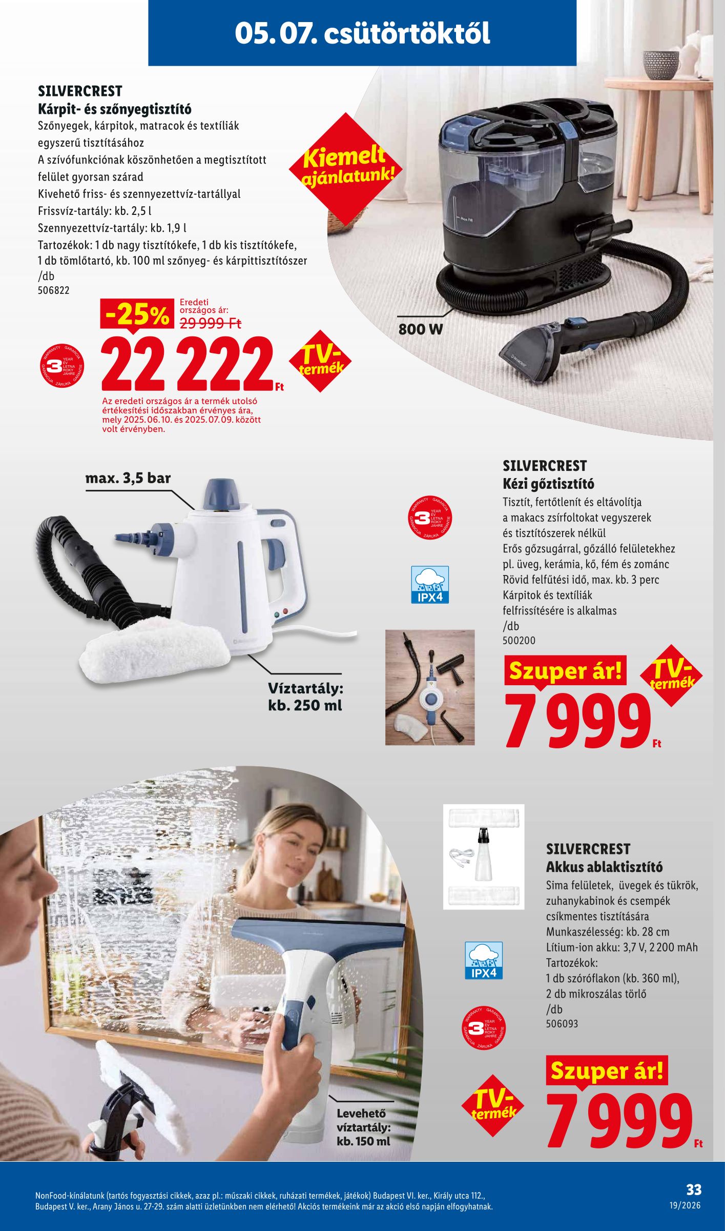 lidl - Lidl hirdetmény a következő hétre csütörtöktől 2026.05.07.-tól szerdától 2026.05.13.-ig - page: 33