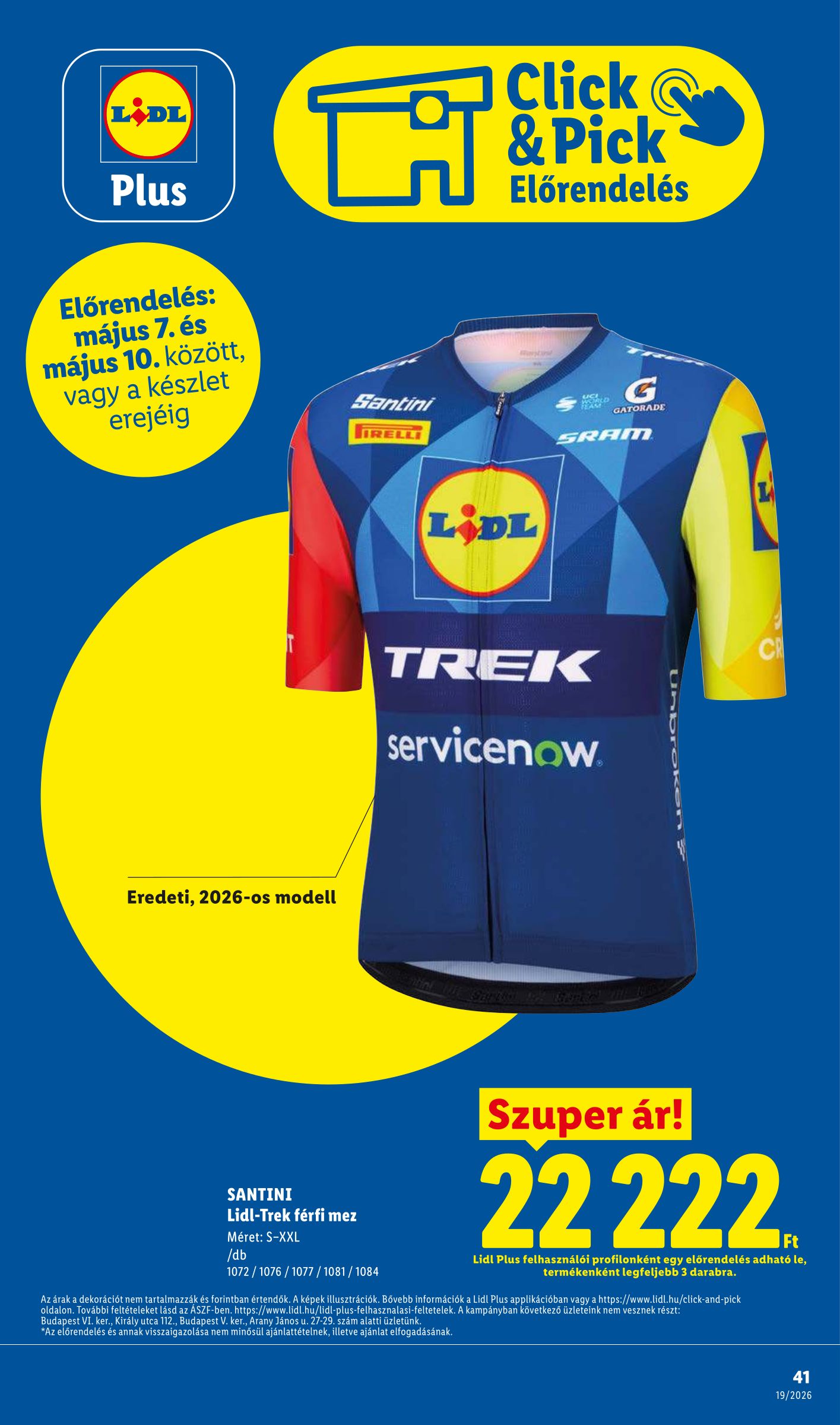 lidl - Lidl hirdetmény a következő hétre csütörtöktől 2026.05.07.-tól szerdától 2026.05.13.-ig - page: 41