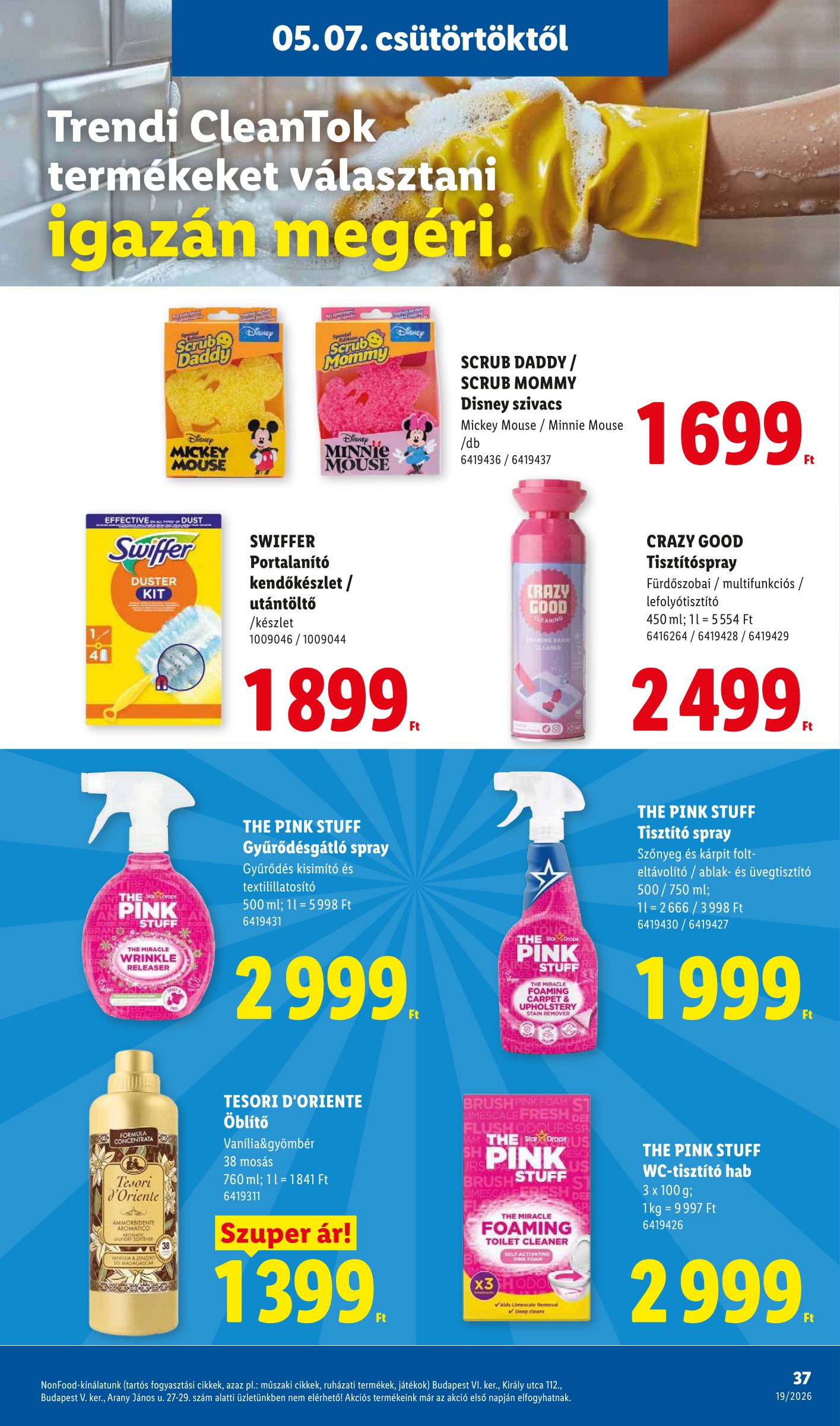 lidl - Lidl hirdetmény a következő hétre csütörtöktől 2026.05.07.-tól szerdától 2026.05.13.-ig - page: 37