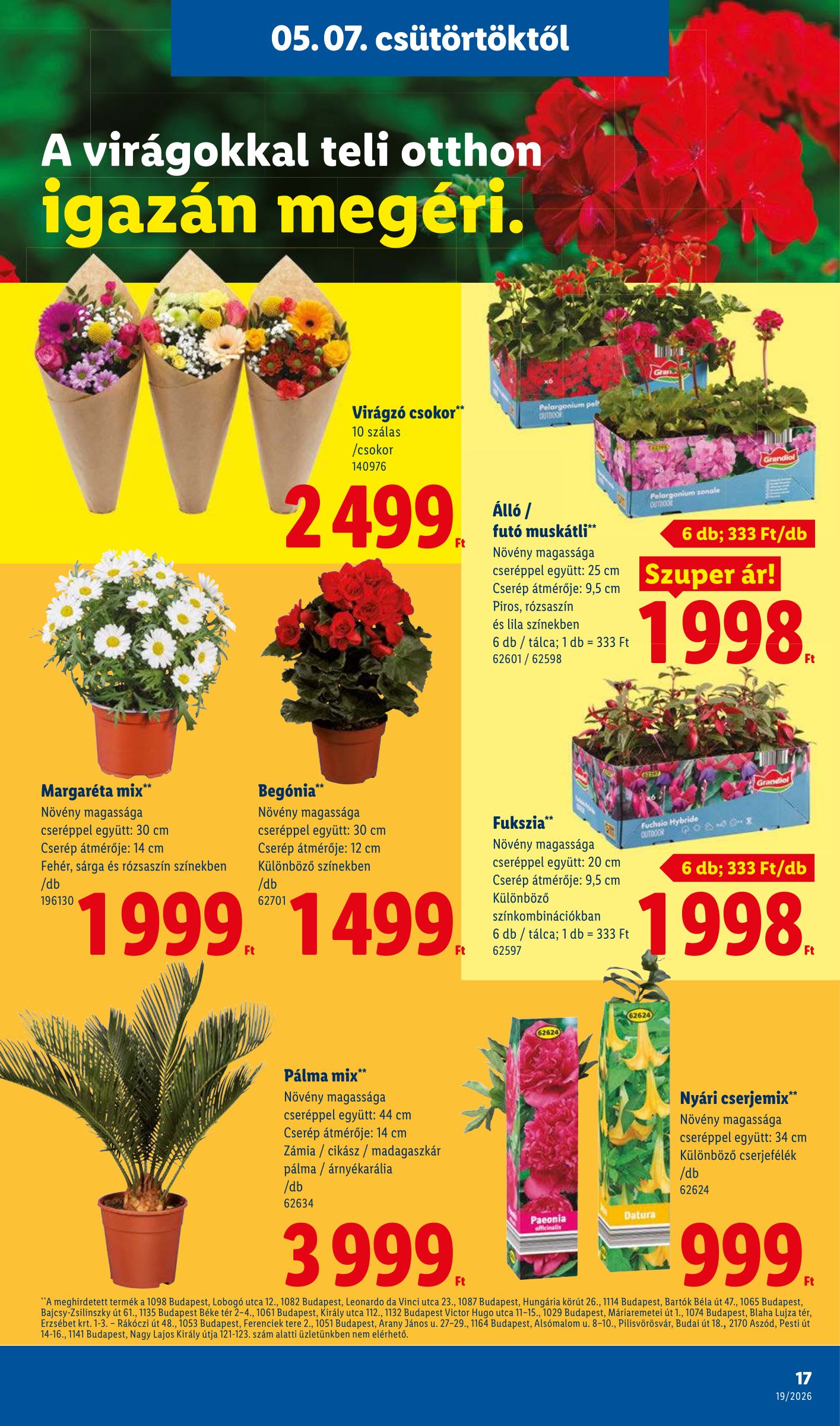 lidl - Lidl hirdetmény a következő hétre csütörtöktől 2026.05.07.-tól szerdától 2026.05.13.-ig - page: 17