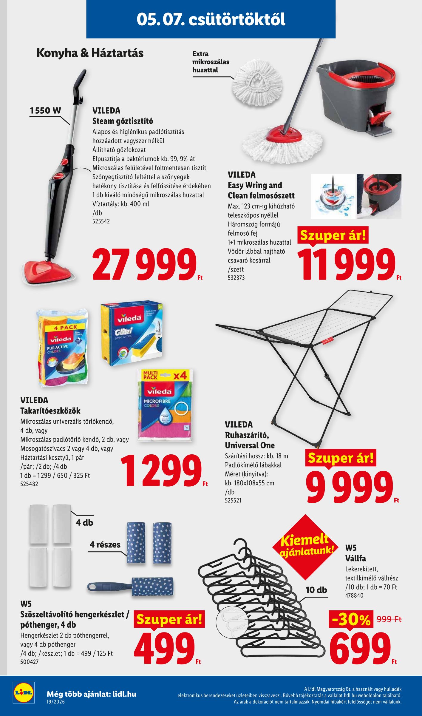 lidl - Lidl hirdetmény a következő hétre csütörtöktől 2026.05.07.-tól szerdától 2026.05.13.-ig - page: 36