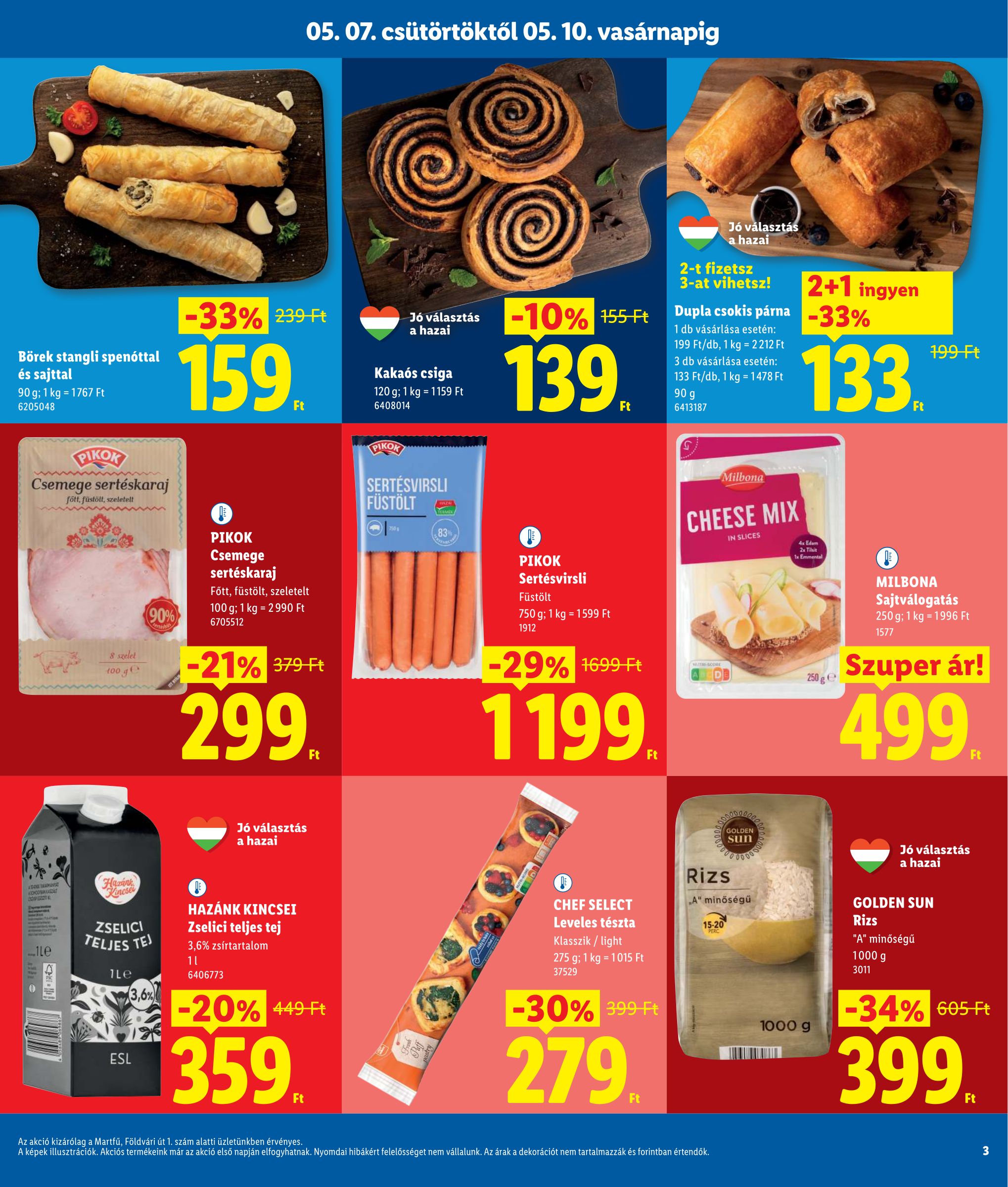 lidl - Lidl - Martfű hirdetmény a következő hétre csütörtöktől 2026.05.07.-tól vasárnaptól 2026.05.10.-ig - page: 3