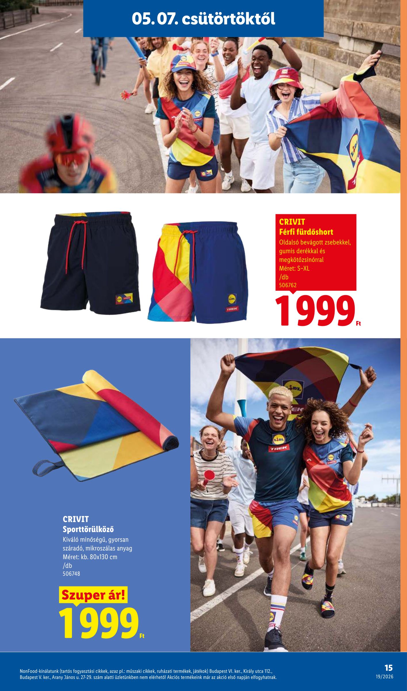 lidl - Lidl - Nonfood hirdetmény a következő hétre csütörtöktől 2026.05.07.-tól szerdától 2026.05.13.-ig - page: 15