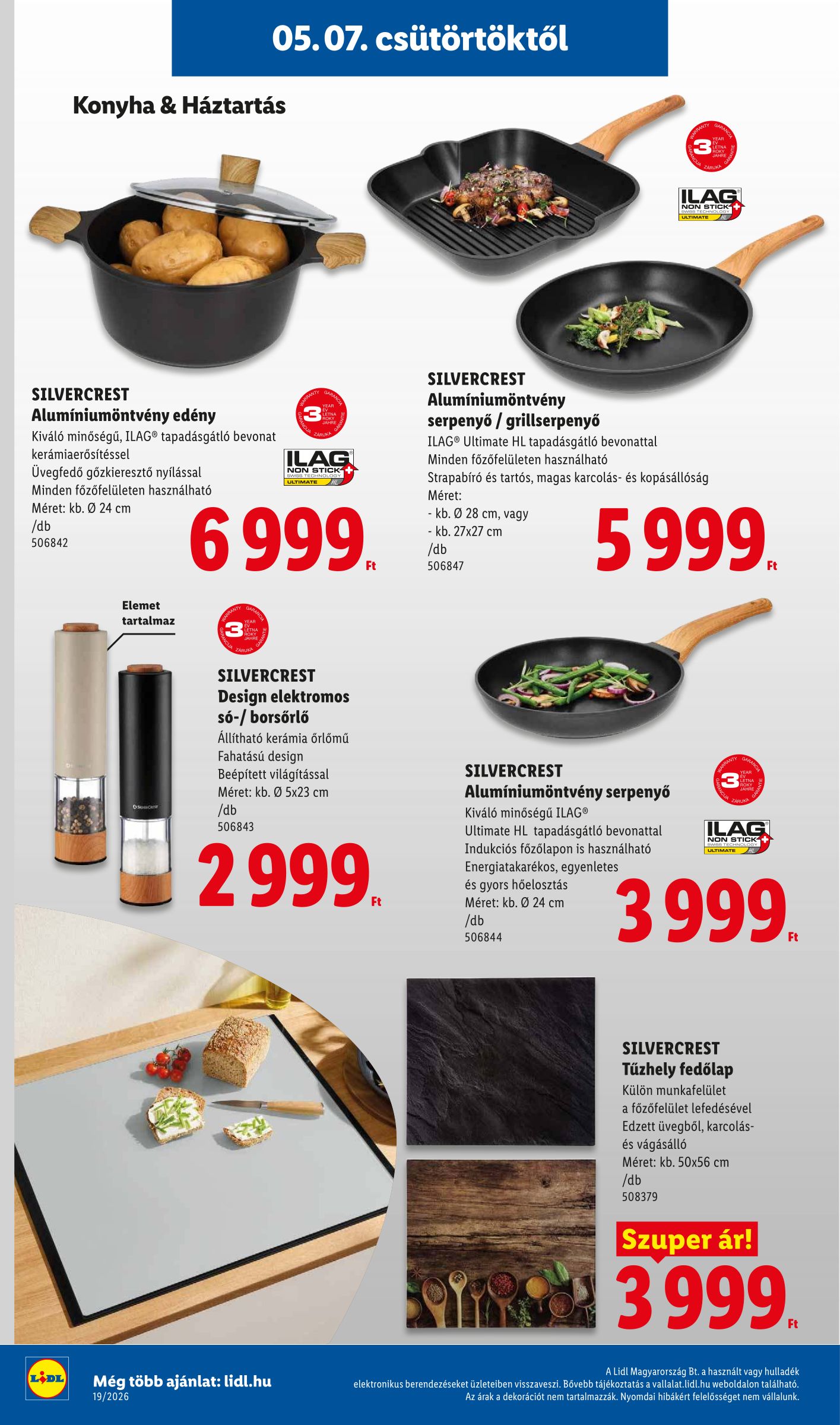 lidl - Lidl - Nonfood hirdetmény a következő hétre csütörtöktől 2026.05.07.-tól szerdától 2026.05.13.-ig - page: 8