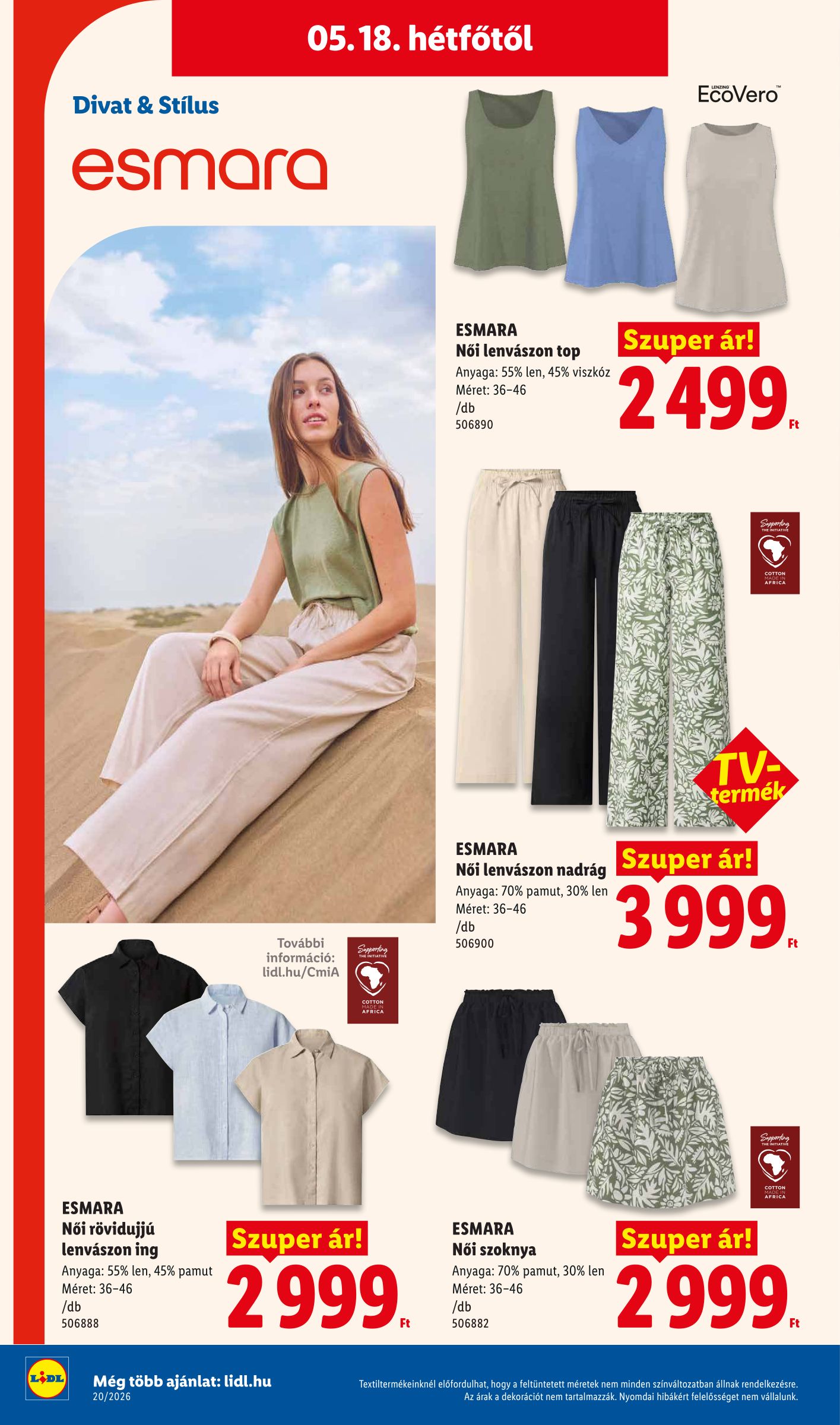 lidl - Lidl - Nonfood hirdetmény a következő hétre csütörtöktől 2026.05.14.-tól szerdától 2026.05.20.-ig - page: 18
